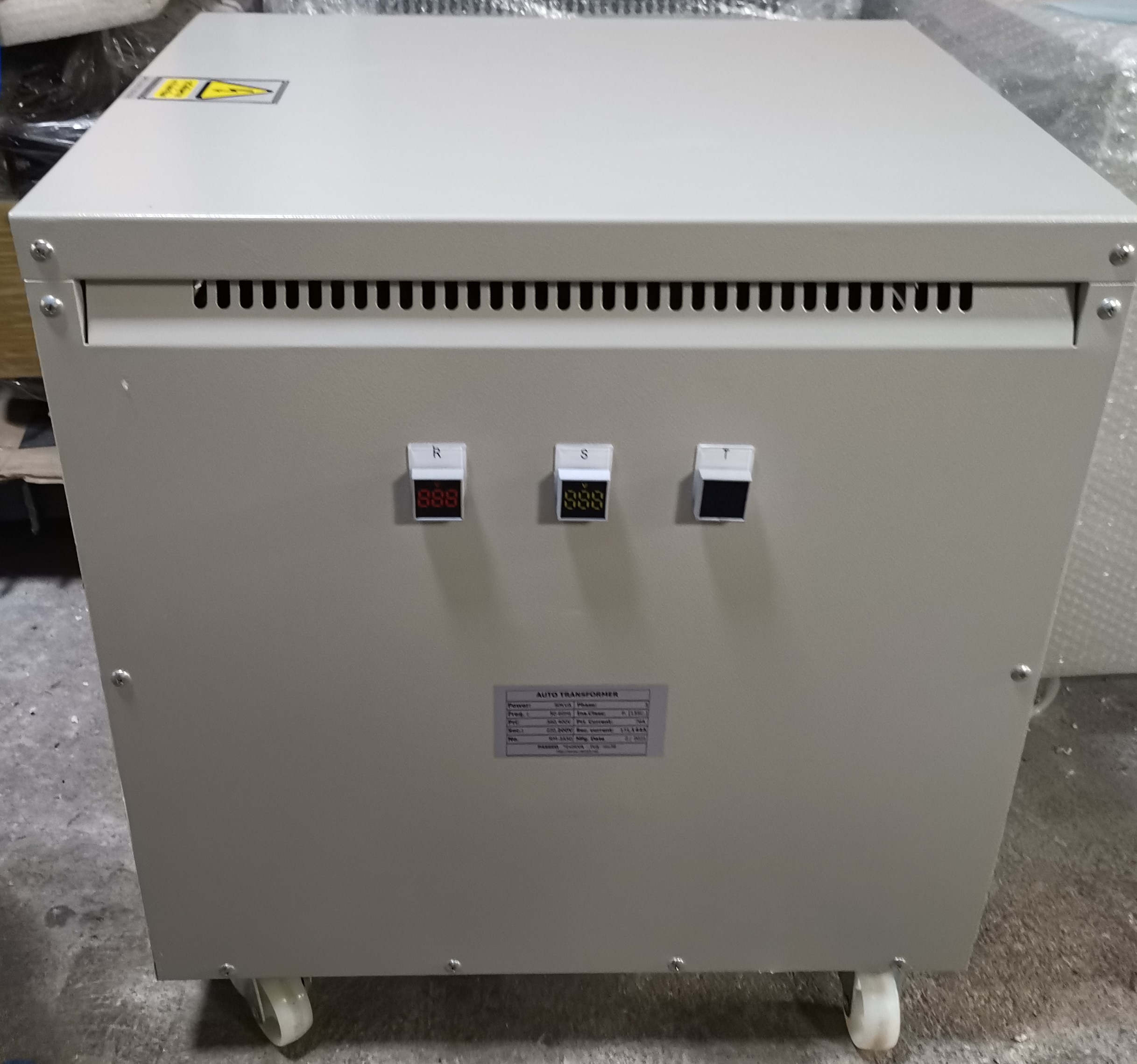 หม้อแปลงไฟฟ้า ไฟเข้า400v 380vac 3เฟส3สาย ไฟออก 220V 200V 3เฟส 3สาย +G +N