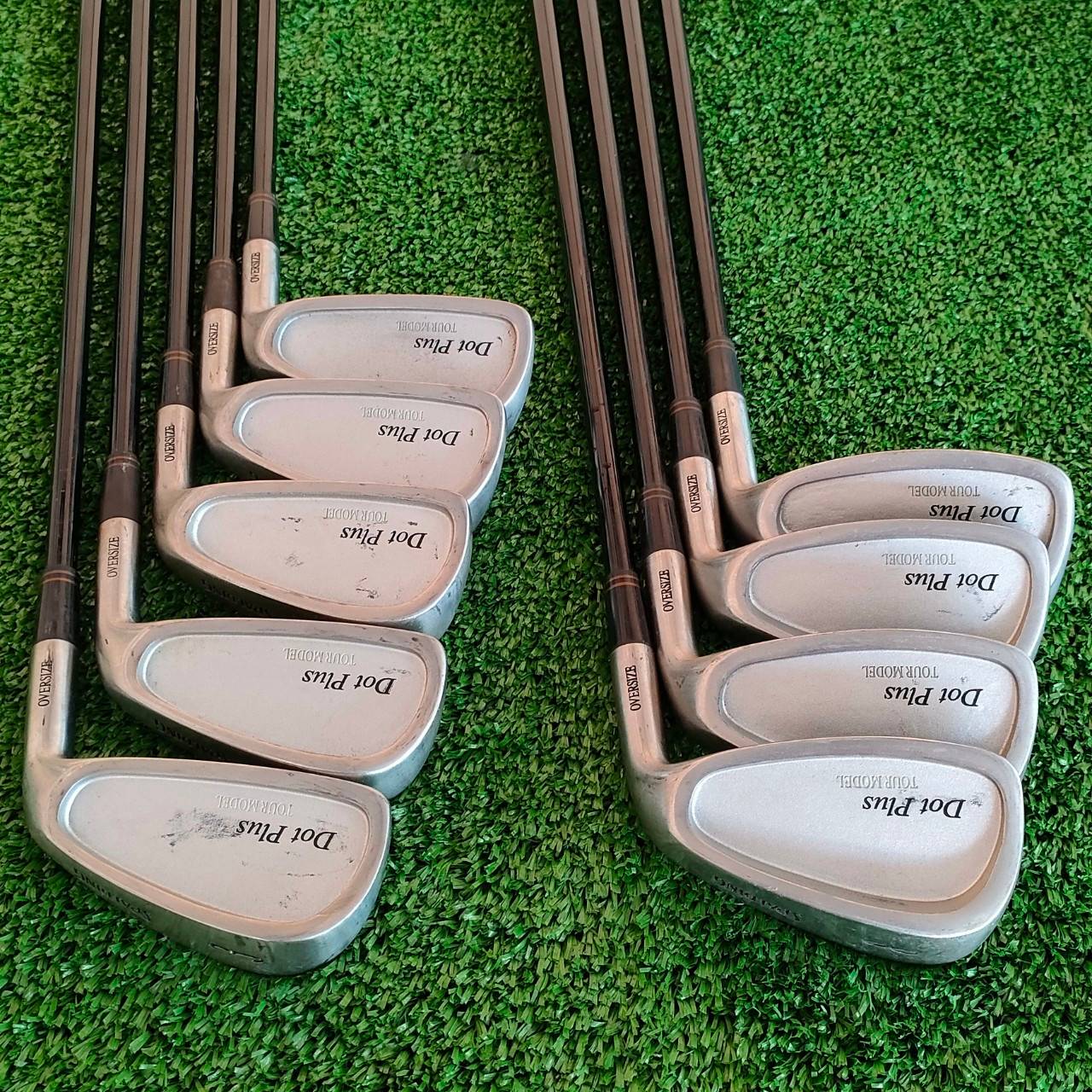 ชุดเหล็ก SPALDING DOT PLUS TOUR MODEL มีเหล็ก 3-9 เเละ PW SW ก้าน SPALDNG FLEX R ตีง่ายมาก คุณภาพเยี่ยม