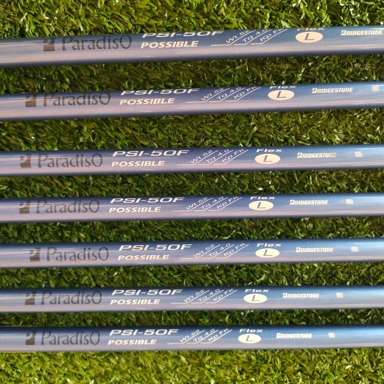 *ไม้กอล์ฟสำหรับผู้หญิง* ชุดเหล็ก BRIDGESTONE PARADISO RF720 มีเหล็ก 5 - 9 เเละ PW SW ก้าน PSI-50F FLEX L ไม้พรีเมี่ยมญี่ปุ่น สุดยอดคุณภาพจากแบรนด์ BRIDGESTONE ไม้กอล์ฟมือสอง ของแท้ BY NakaraLuxurious