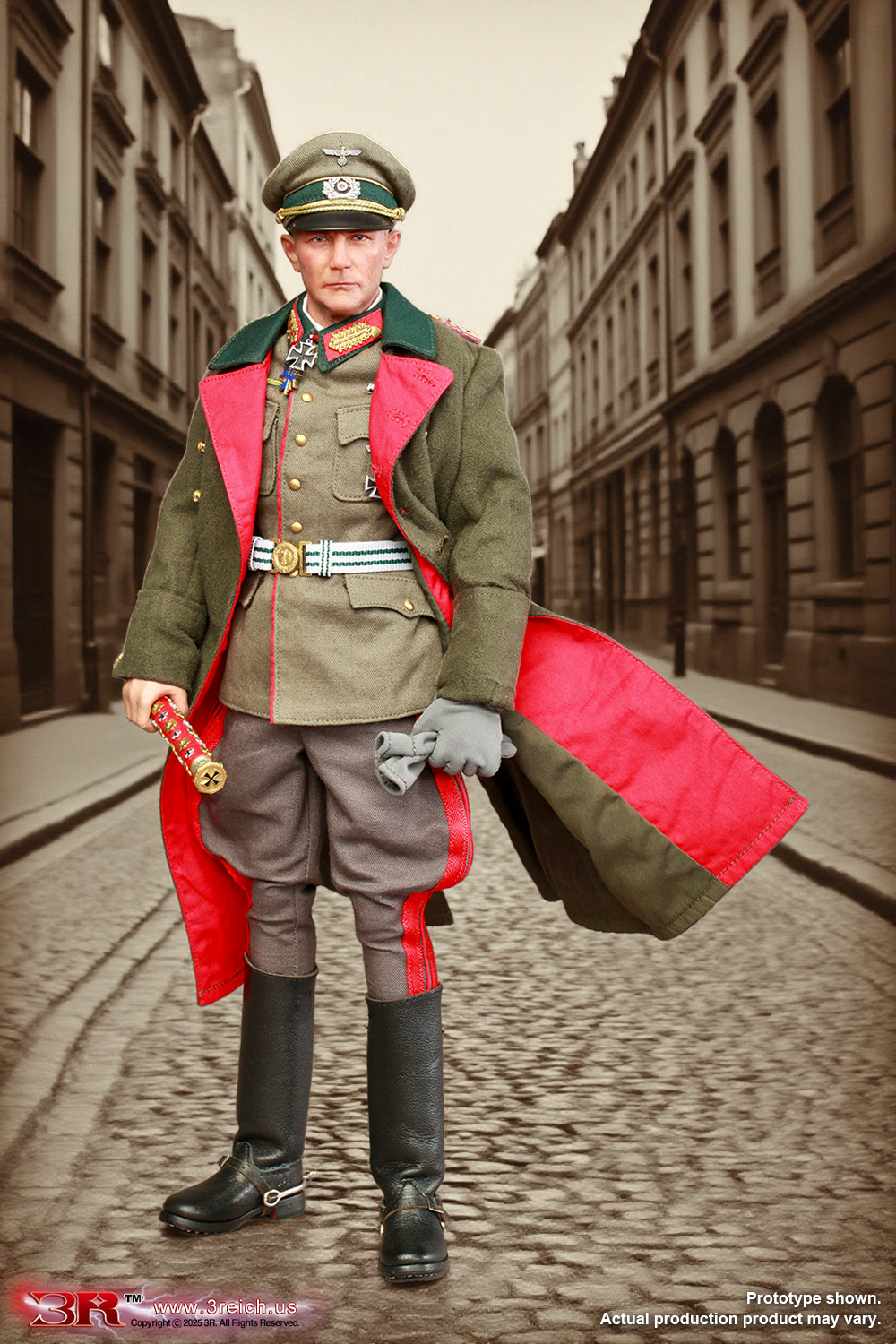 [สั่งจอง] 3R GM656 1/6 : WWII German General Field Marschall Fedor von Bock