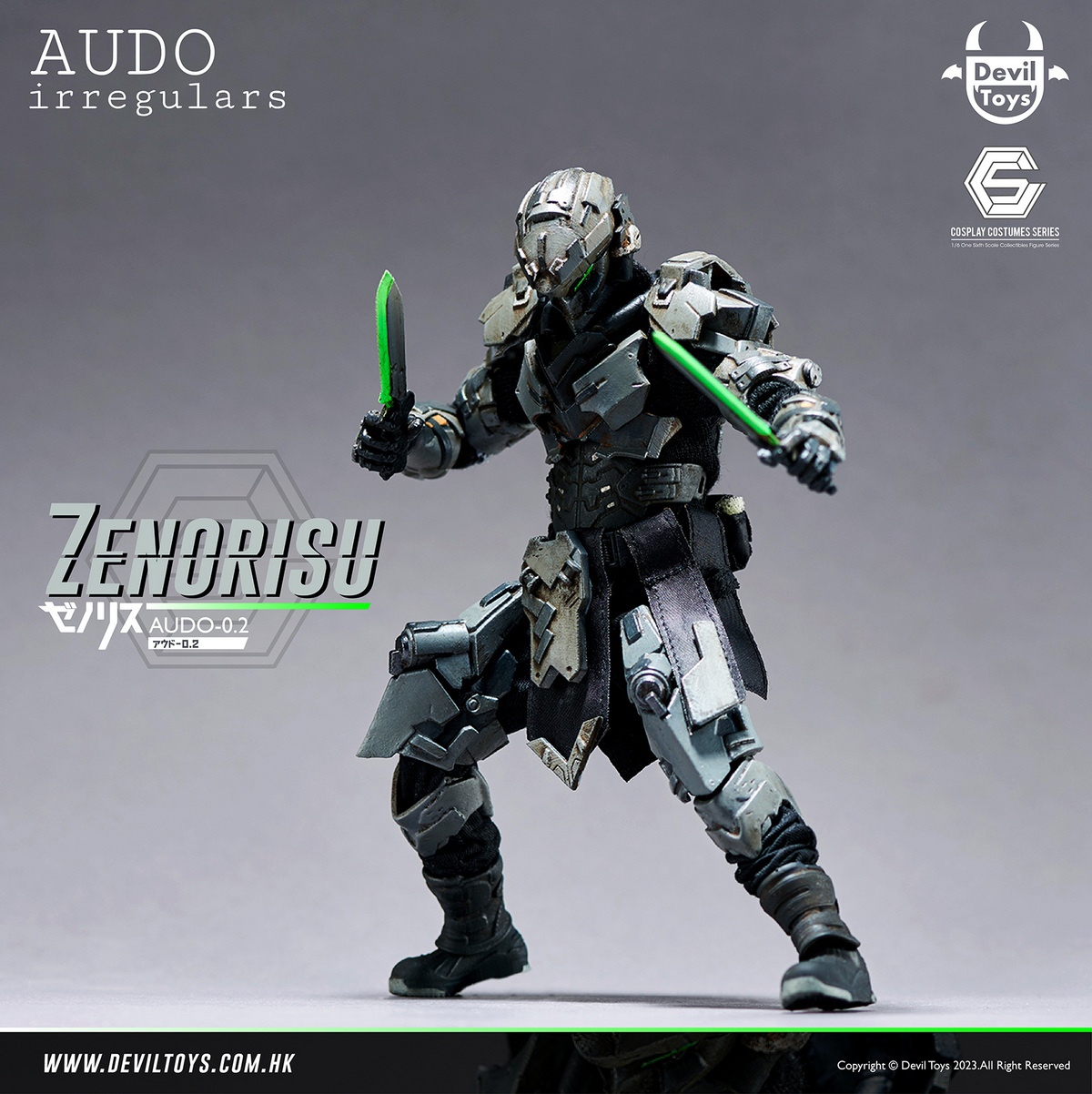 [พร้อมส่ง]Devil Toys x AUDOirregulars ：1/12 "Zenorisu"