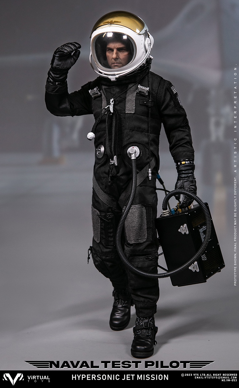 [พร้อมส่ง ] VTS TOYS VM053 1/6 ：Hypersonic Jet Mission Naval Test Pilot