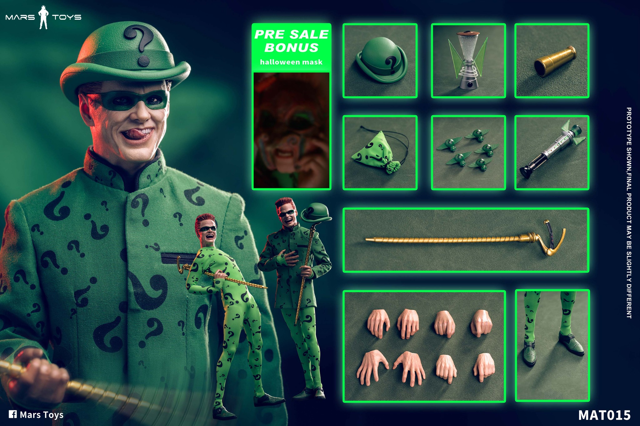 [ พร้อมส่ง] Mars Toys MAT015 1/6 : KING OF ENIGMA