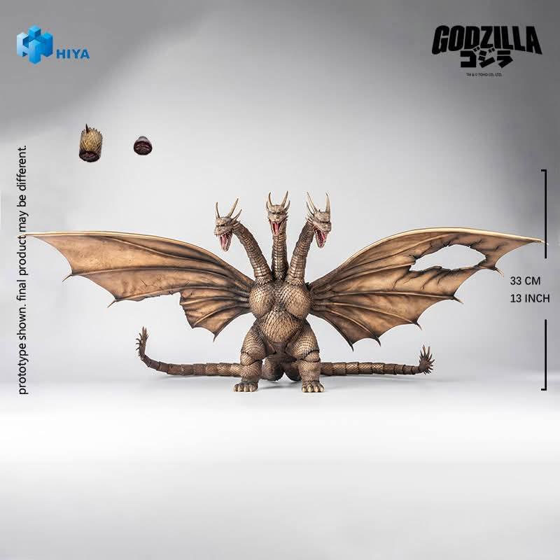[สั่งจอง] HIYA Toys EBG0180 : Exquisite Basic Series : Godzilla vs. King Ghidorah King Ghidorah Battle