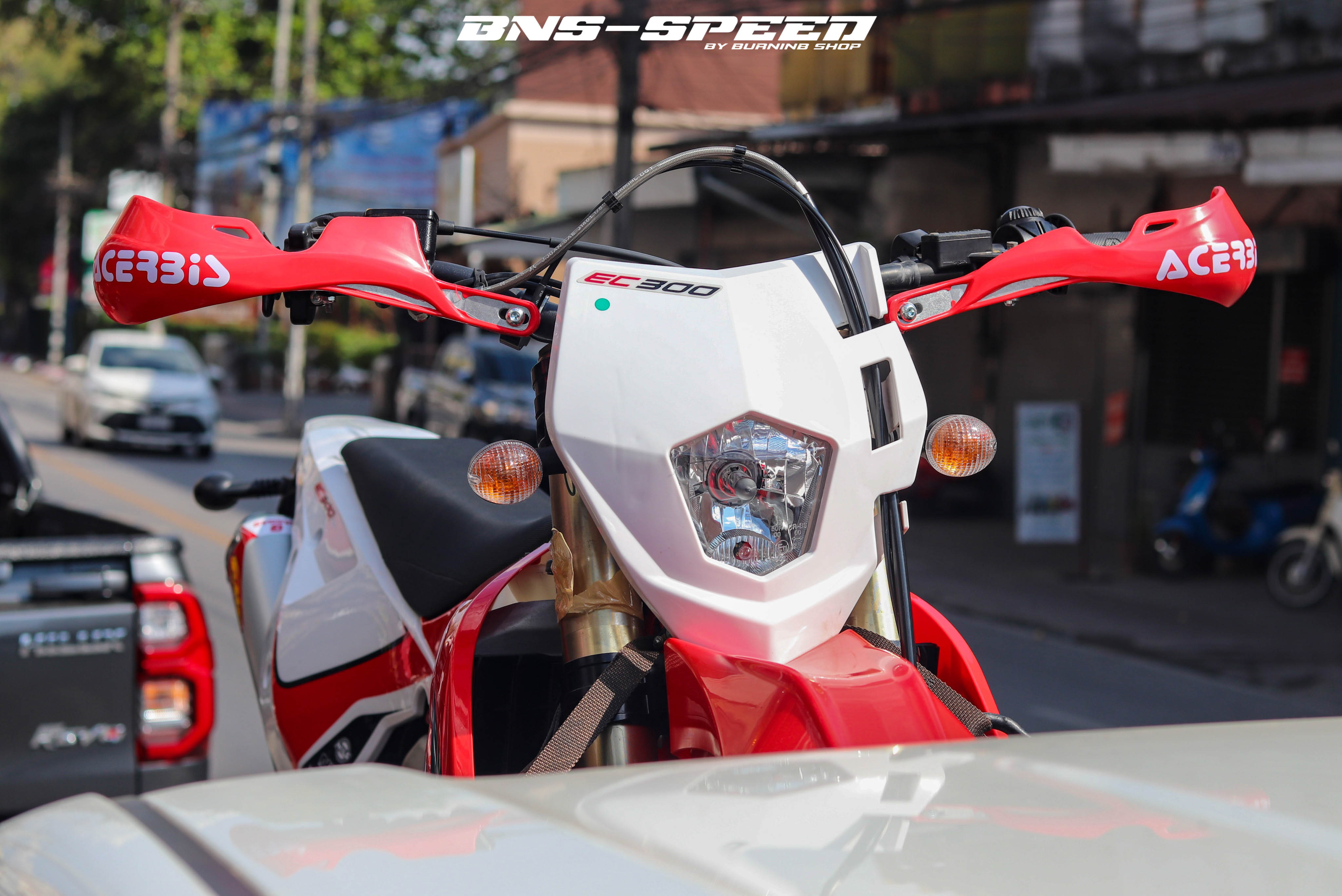 การ์ดแฮนด์ Acerbis Rally Pro Handguards - Black