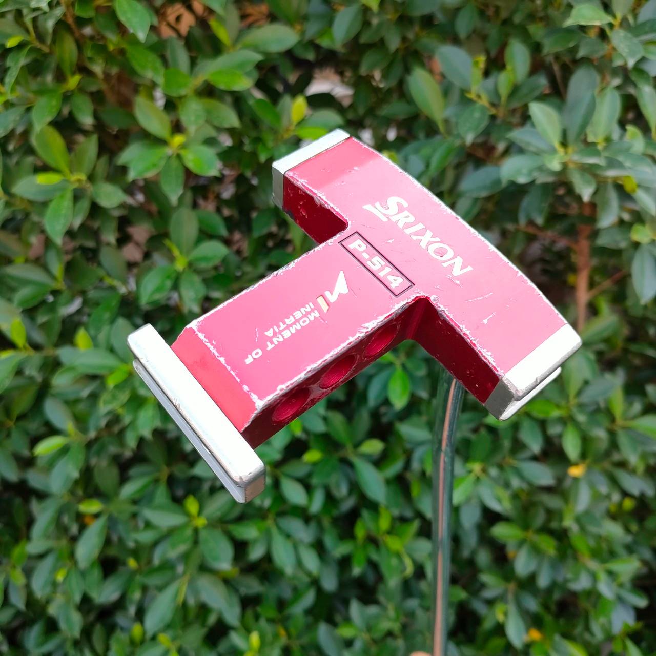 PUTTER SRIXON P-514 ความยาว 33 นิ้ว รูปทรงเอกลักษณ์ พัตต์ง่าย เล็งง่าย เมื่อสโตรคเบี้ยวจะเห็นชัด หน้า Milled เกาะไลน์สุดๆ