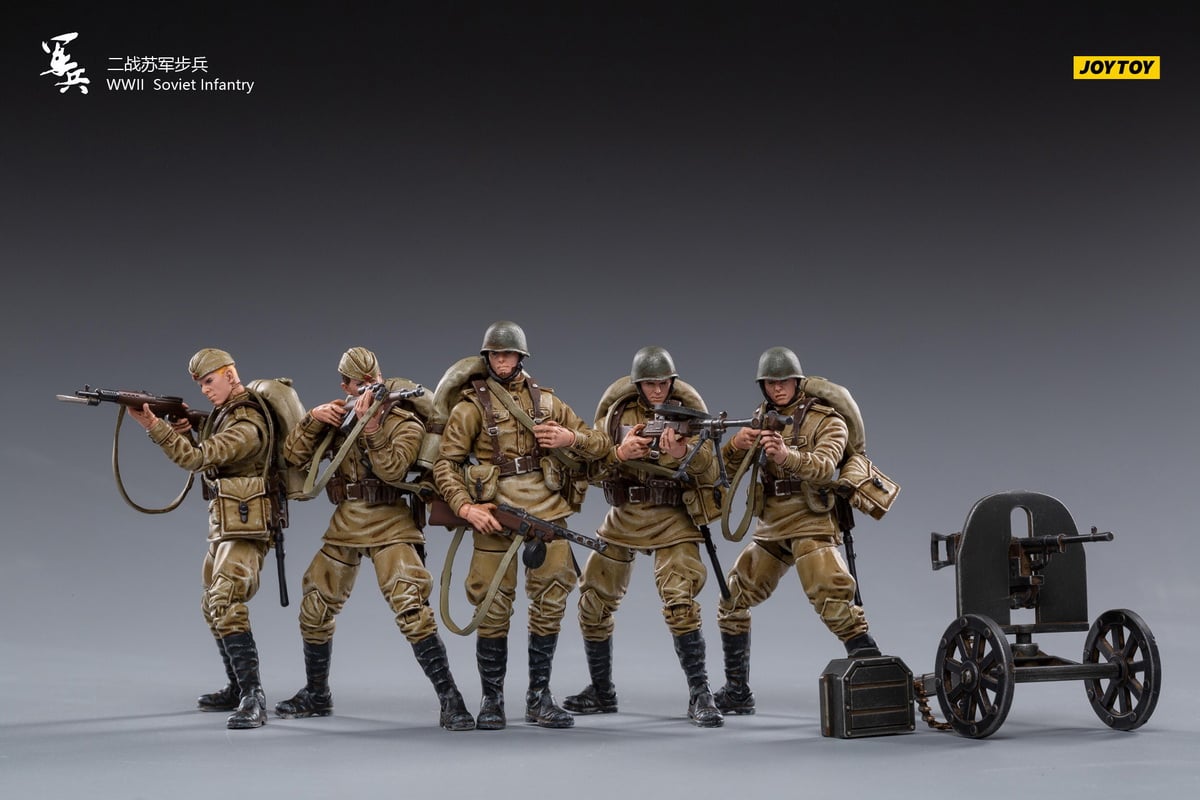 [สั่งจอง]JOYTOY JT0845 1/18 : WWII Soviet Infantry