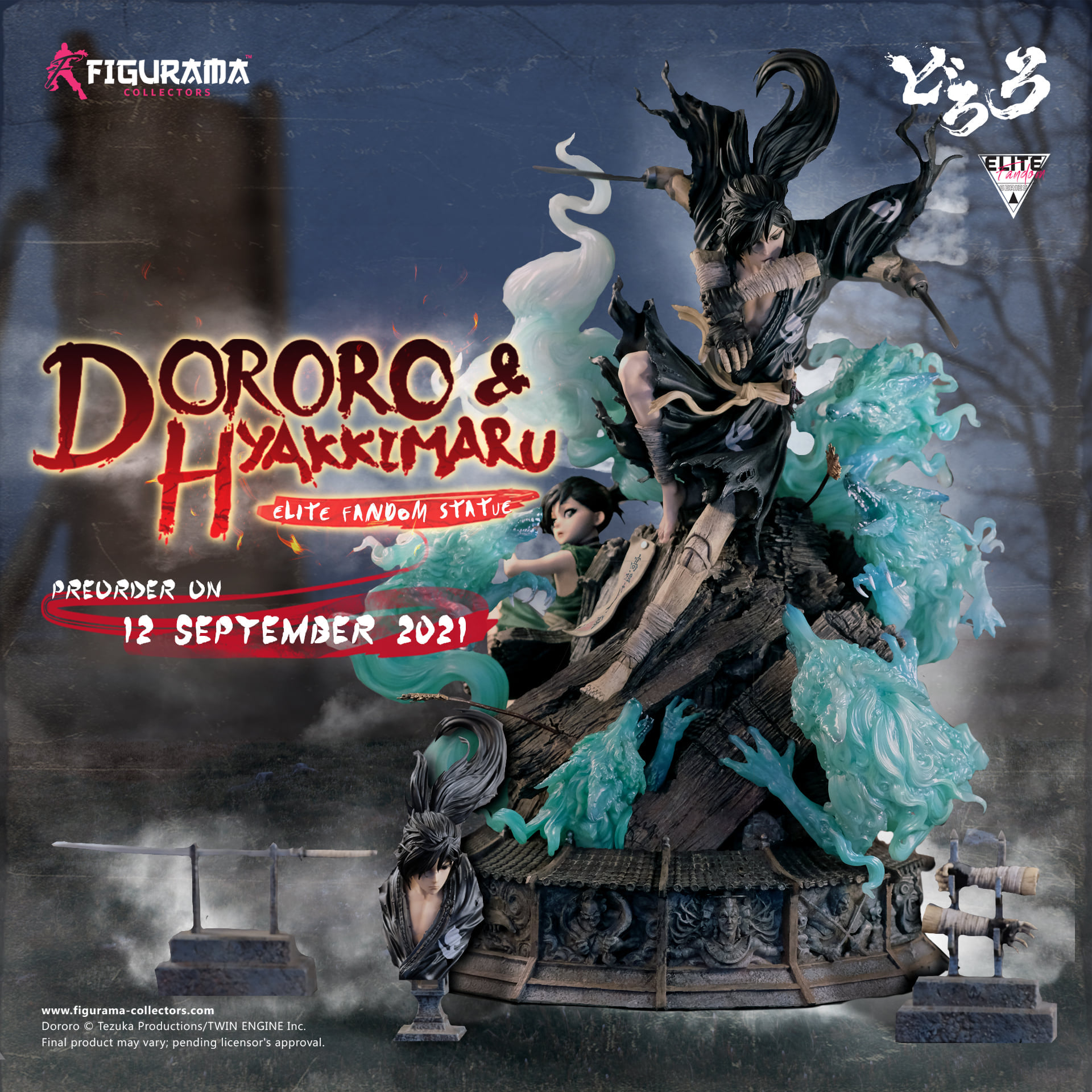 [สั่งจอง]Figurama Collectors : DORORO & HYAKKIMARU - ELITE FANDOM STATUE (Dororo)