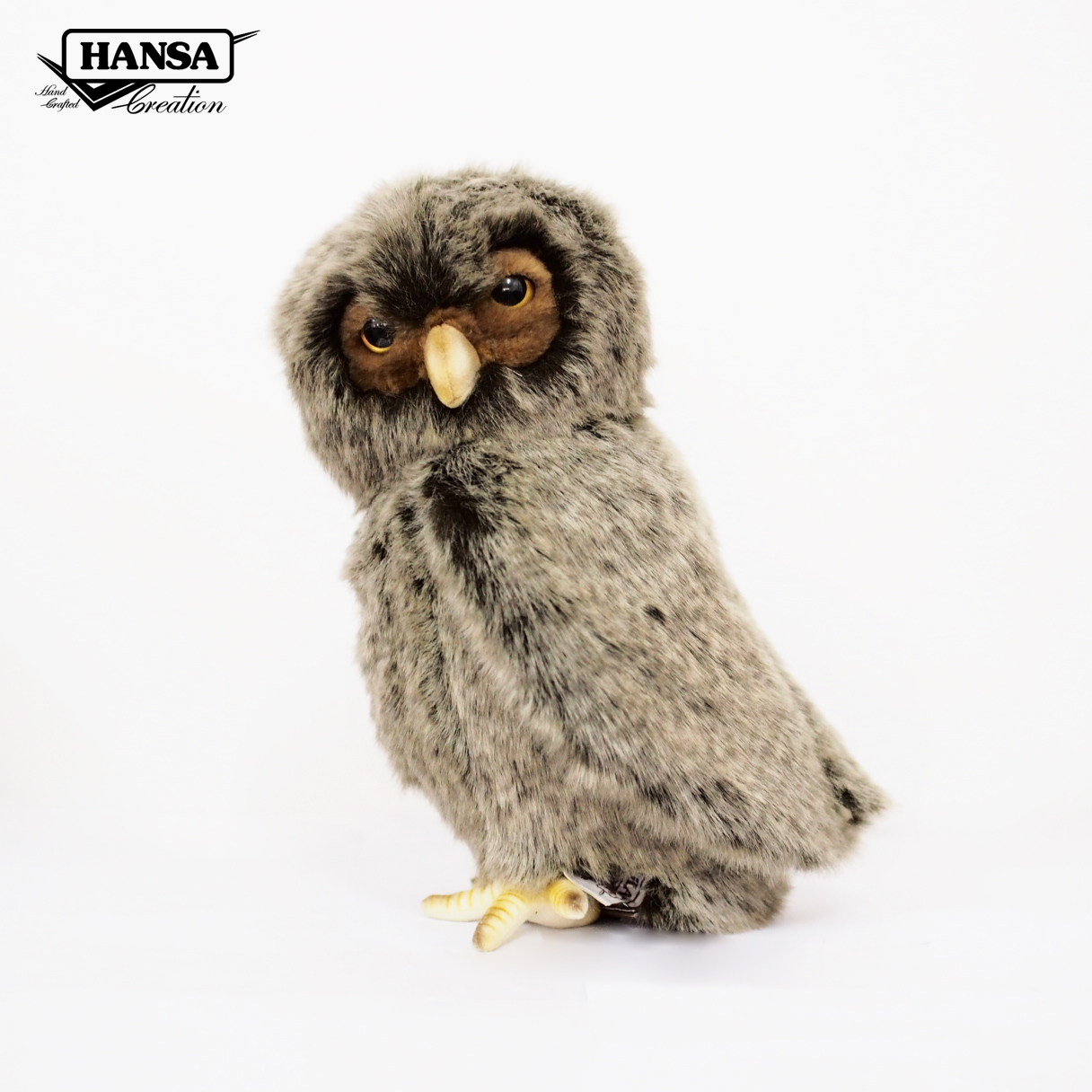 3076 Waldkauz 27 cm. H - ตุ๊กตานกแสก