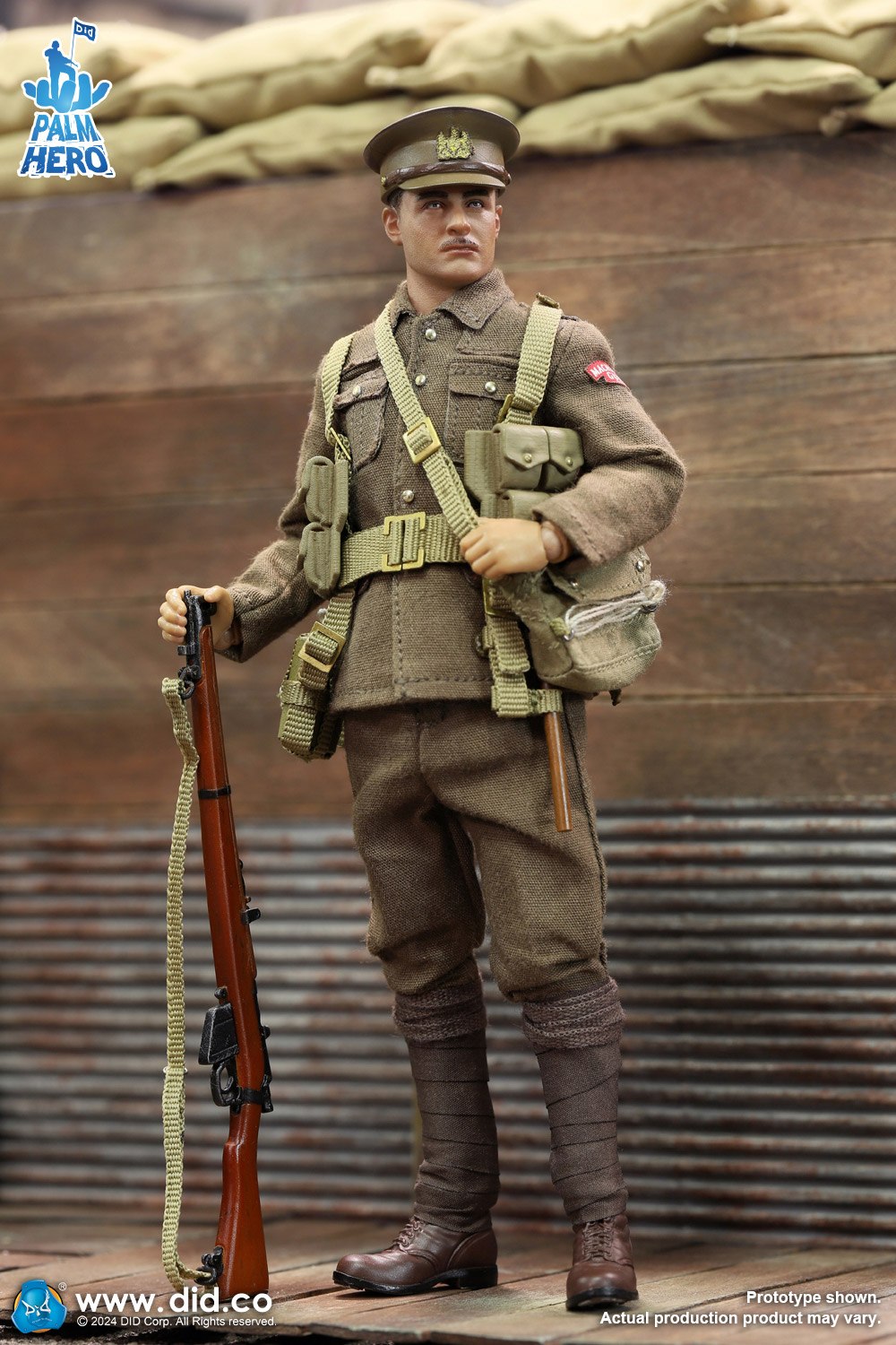 [พร้อมส่ง] DID XB80028 1/12 : WWI British Infantry - Albert Brown