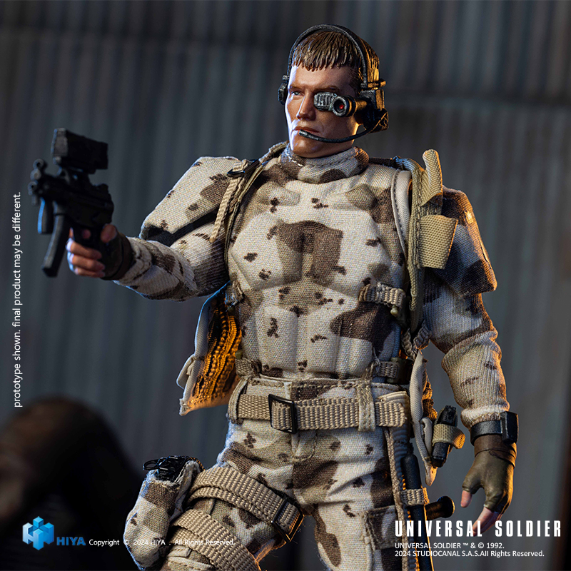 [พร้อมส่ง] Hiya Toys Exquisite Super ESU0254 1/12 : Universal Soldier - Andrew Scott