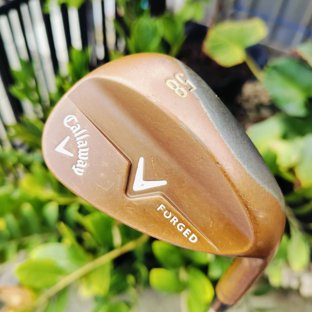 WEDGE Callaway FORGED องศา 58 BOUNCE 9 กริพ GOLD PRIDE ให้ฟีลลิ่งเข้าบอลที่แน่น วางระยะได้ดี สปินดีมากตกหยุดๆเลย ไม้กอล์ฟพรีเมี่ยมมือสอง ของแท้ By NakaraLuxurious