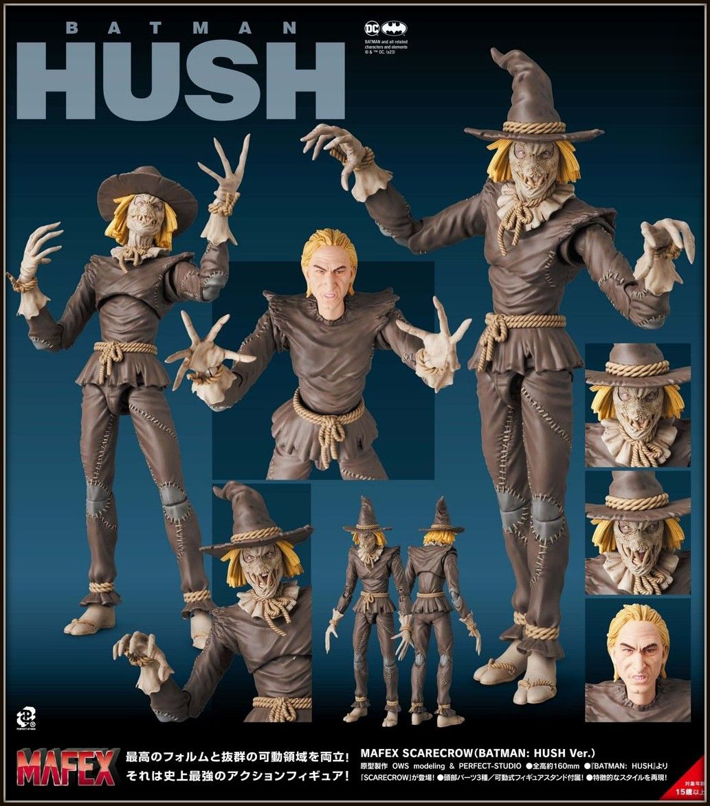[พร้อมส่ง] MAFEX No.229 : SCARECROW (BATMAN: HUSH Ver.)