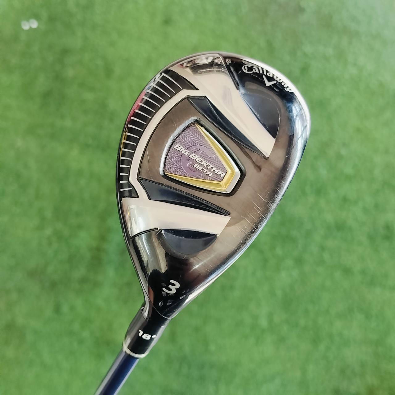 U3 Callaway BIGBERTHAR BETA องศา 18 พรีเมี่ยมญี่ปุ่น JAPAN SPEC ทั้งวัสดุ และการออกแบบเพื่อเน้นขายผู้บริหาร สู้กับ KATANA ได้สบายๆ ไม้กอล์ฟพรีเมี่ยมมือสอง ของแท้ By NakaraLuxurious