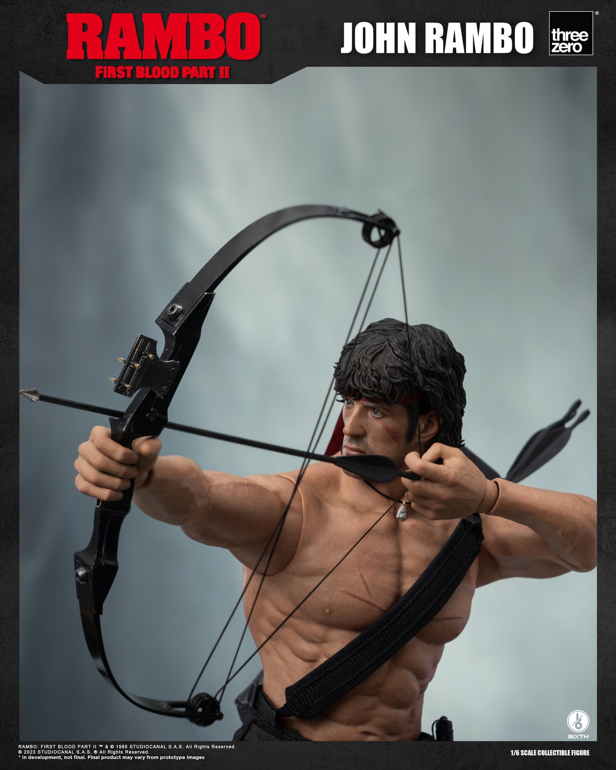 [สั่งจอง] Threezero 1/6 : Rambo First Blood Part II