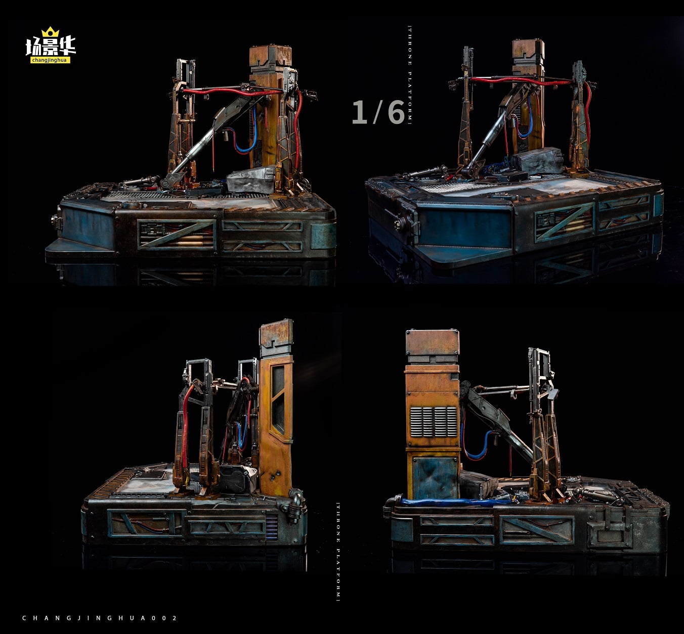 [สั่งจอง]scene Hua CJH002 1/6 : heavy work at the end of the day