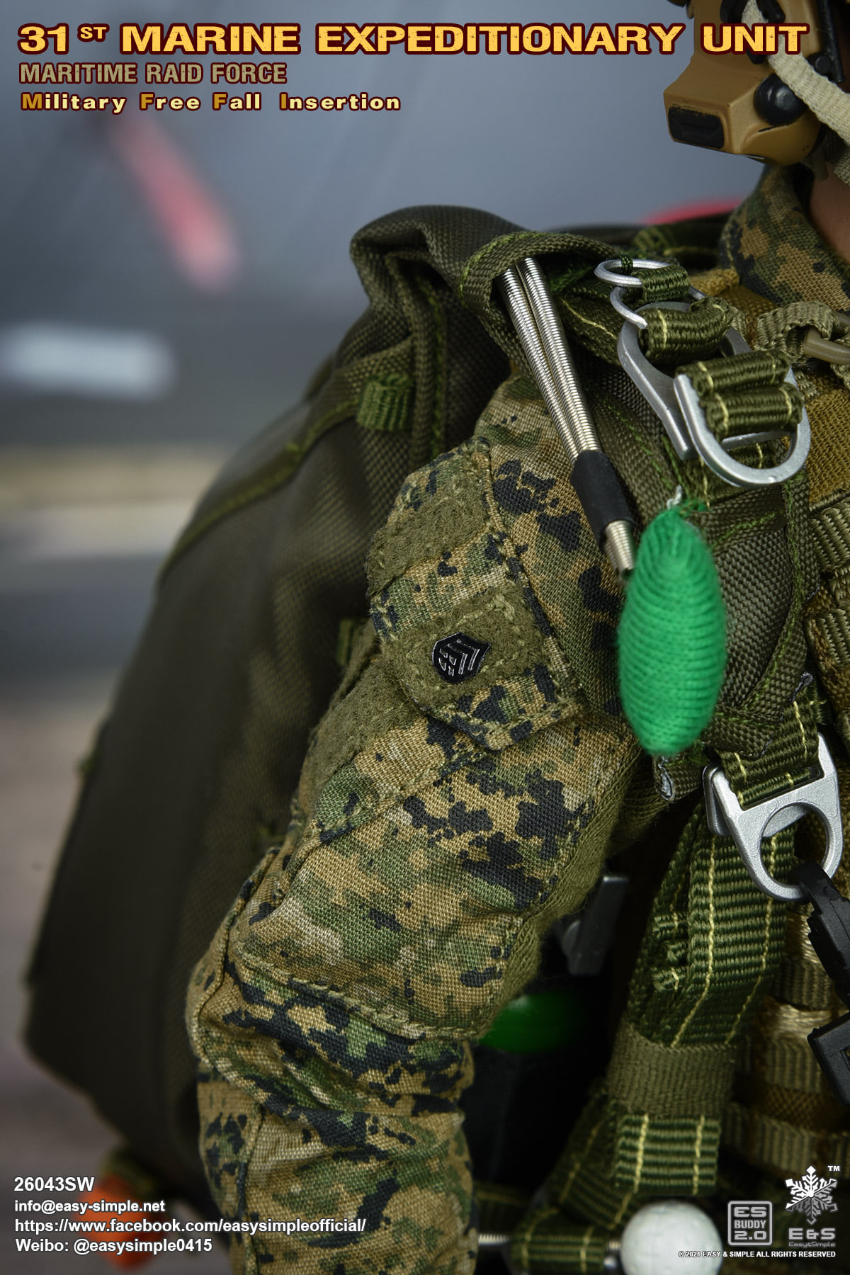 [สั่งจอง]Easy&Simple 26043S : 31ST MEU MRF Military Free Fall Insertion