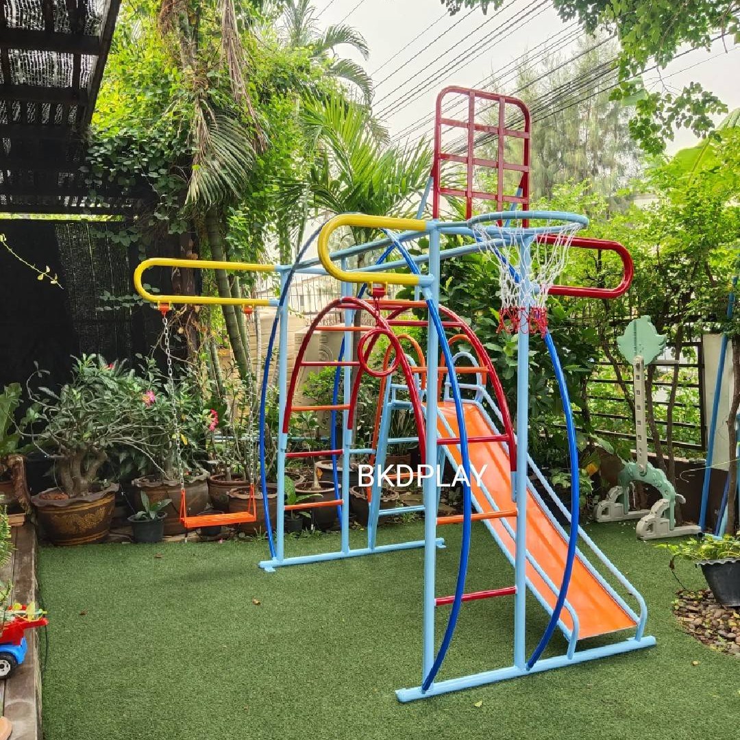 ชุดรวม C เครื่องเล่นสนามกลางแจ้ง เครื่องเล่นสนามเหล็ก,ประกอบด้วยสไลเดอร์ชิงช้าปีนป่ายบาร์โหน OutdoorPlayground,ผลิตเครื่องเล่นสนาม,เครื่องเล่นในสนามเด็กเล่น,เครื่องเล่นงบสพฐ.,ประชารัฐ, ราคาโรงงาน