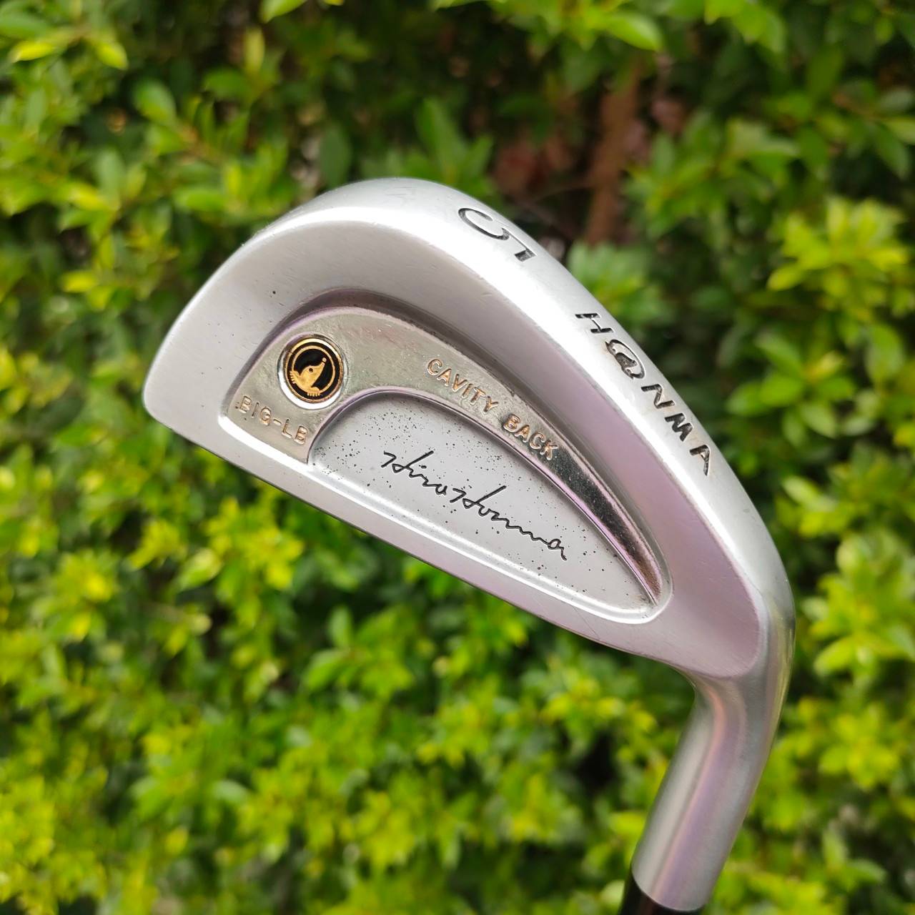 เหล็ก 5 HONMA BIG LBCAVITY BACK ก้าน NEW TITANIUM CARBON M-40 FLEX R1 สุดยอดเหล็กพรีเมี่ยมจาก HIRO HONMA ไม้กอล์ฟมือสอง ของแท้ BY NakaraLuxurious