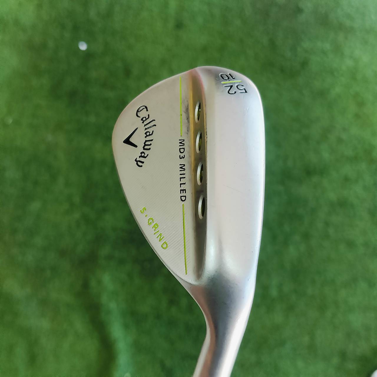 WEDGE Callaway MD3 MILLED S.GRIND องศา 52 BOUNCE 10 ก้าน FUJIKURA MCI FLEX R วัสดุดีมาก นุ่มมากๆ หน้า MIILED สปินโหดที่สุด หยุดแบบถอยๆเลย ไม้กอล์ฟพรีเมี่ยมมือสอง ของแท้ By NakaraLuxurious