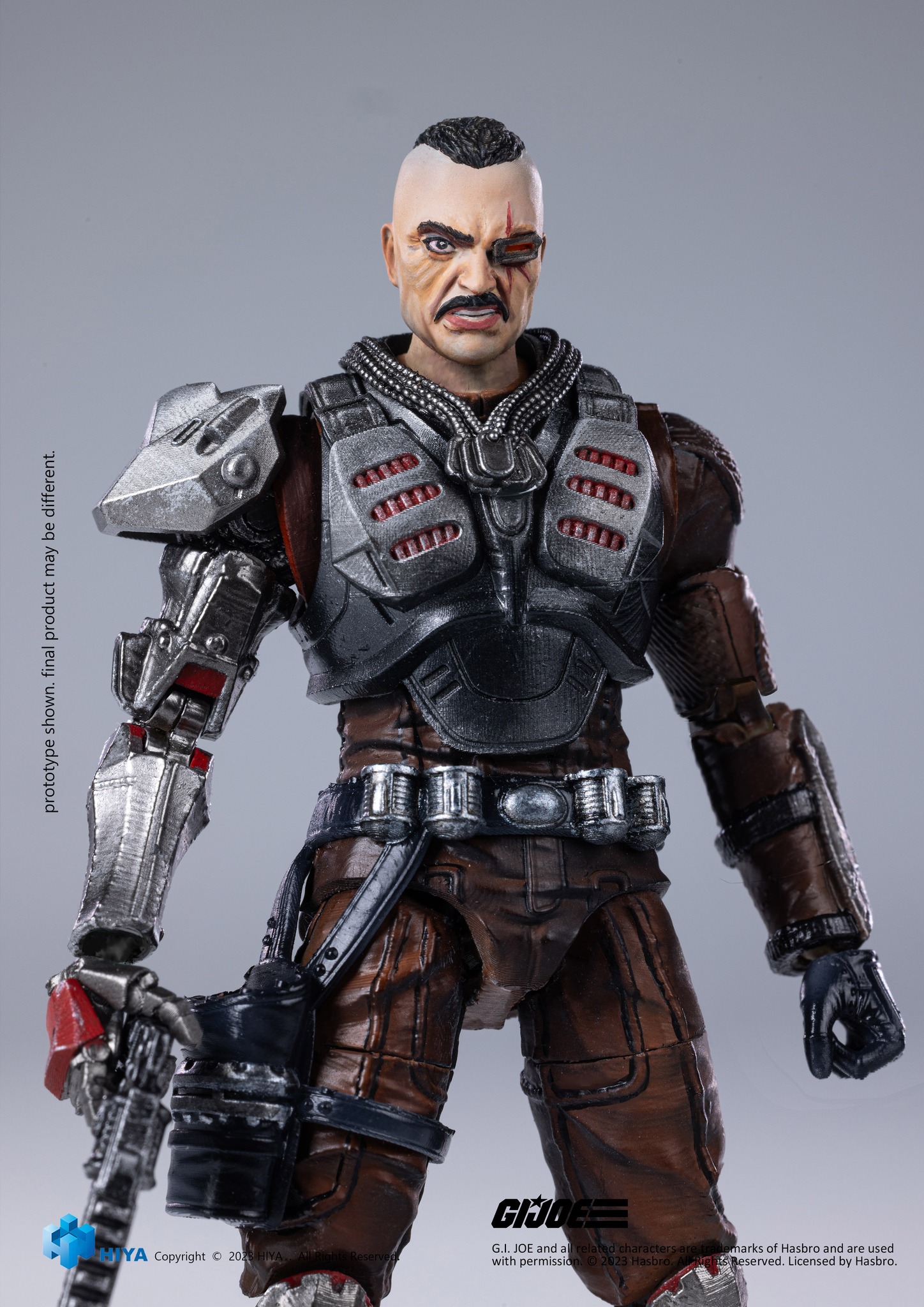 [พร้อมส่ง] HIYA Exquisite Mini Series 1/18 ( 4 Inch ) : G.I.JOE - Major Bludd EMG0195