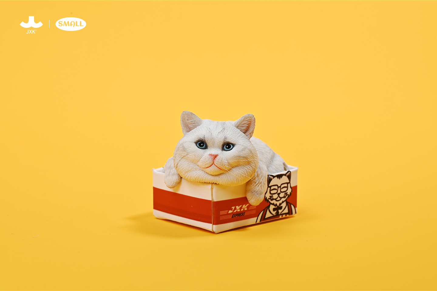 [สั่งจอง] JXK SMALL 1/6 The cat in the delivery box4.0