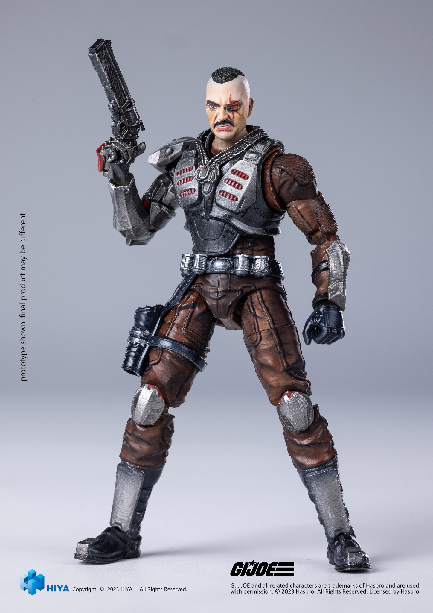 [พร้อมส่ง] HIYA Exquisite Mini Series 1/18 ( 4 Inch ) : G.I.JOE - Major Bludd EMG0195