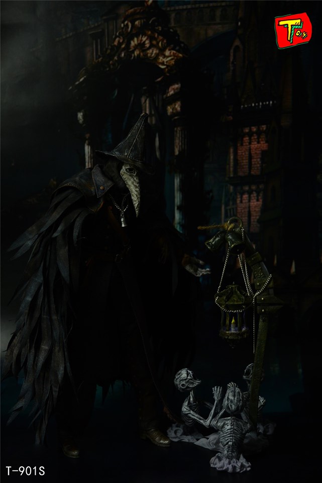 [สั่งจอง]นักล่าหน้ากากหมออีกา จาก Bloodborne Toy 1/6 The Raven Hunter T-901 & T-901S