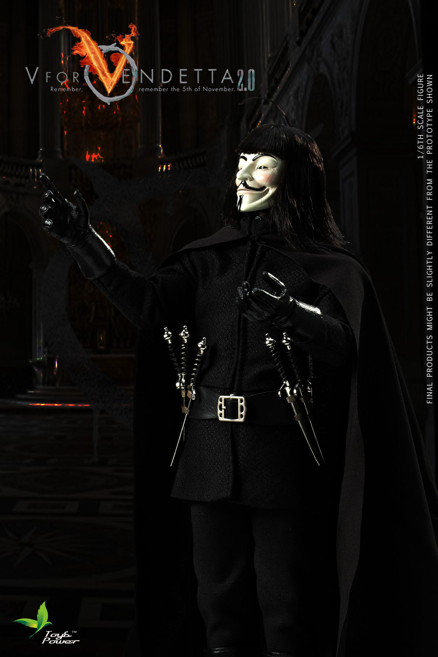 [สั่งจอง] Toyspower CT013 1/6 “V“ 2.0 - V for VENDETTA 2.0