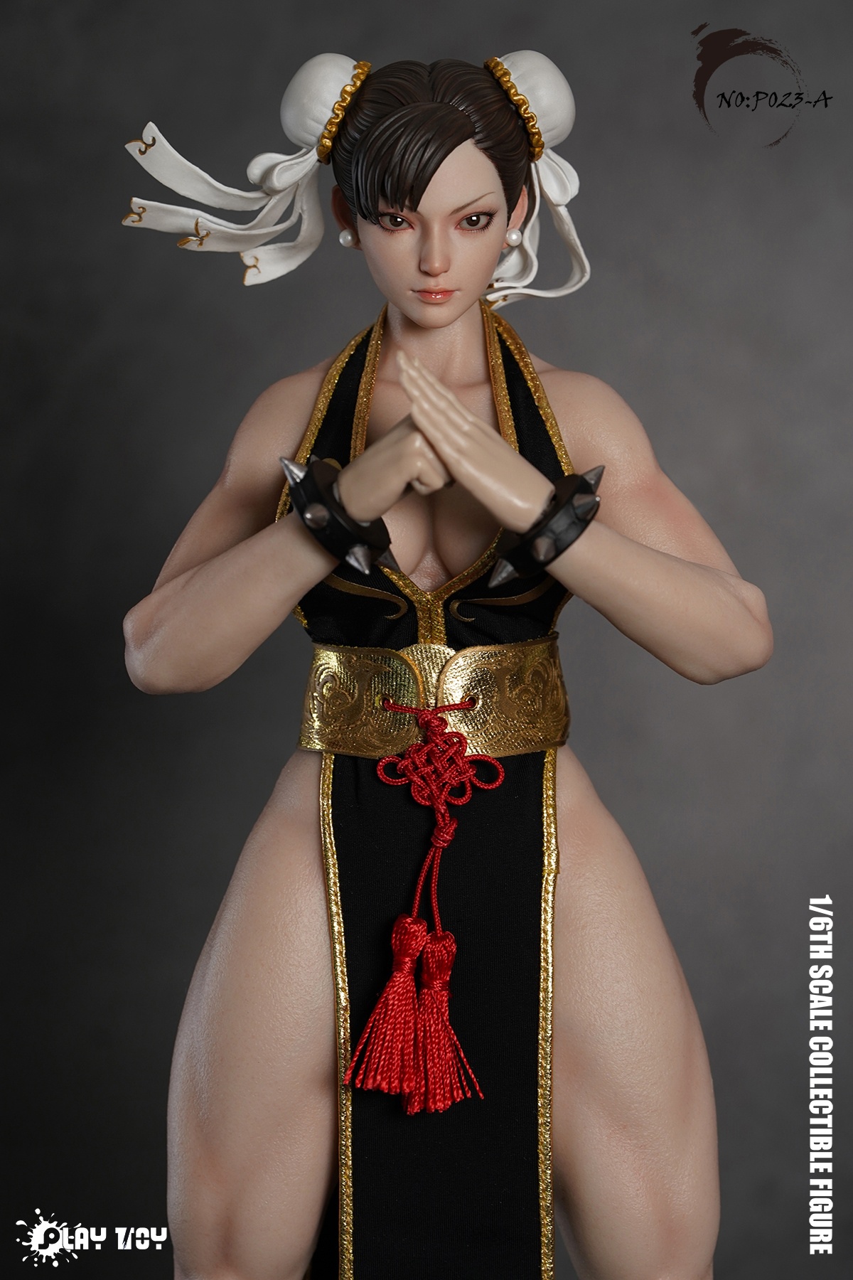 [พร้อมส่ง] PLAY TOY 1/6 : Fighting Goddess 2.0 - P023A (ชุดดำ)