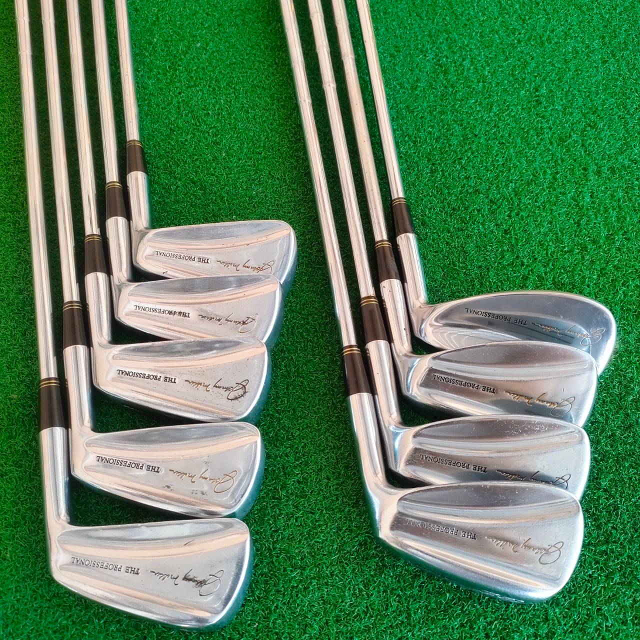 ชุดเหล็ก MIZUNO THE PROFESSIONAL มีเหล็ก 3-9 เเละ PW SW ก้าน MIZUNO เดิมๆ สวย เหล็ก FORGED JAPAN