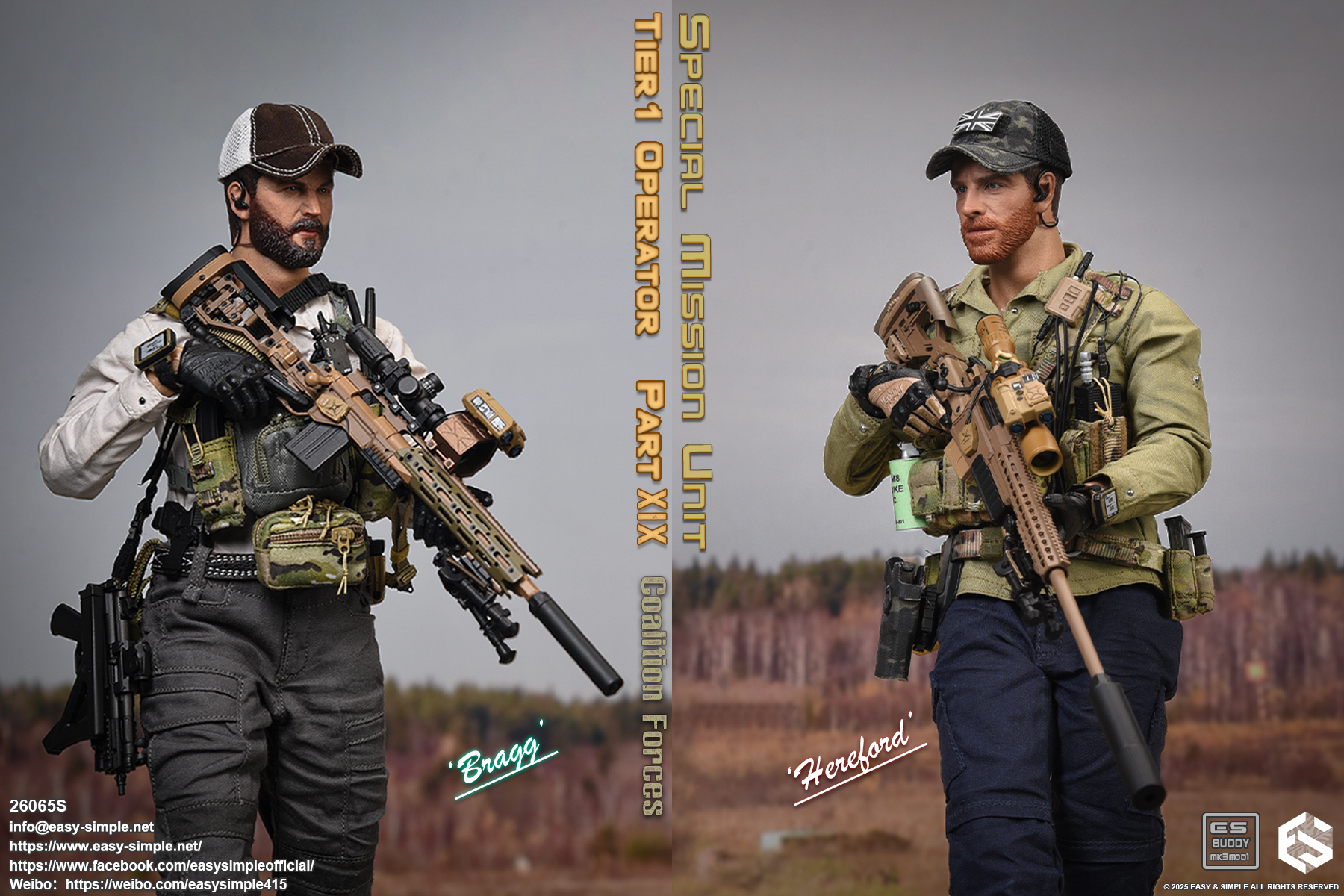 [สั่งจอง]Easy&Simple 1/6 : SMU Tier1 Operator Part XIX Coalition Forces