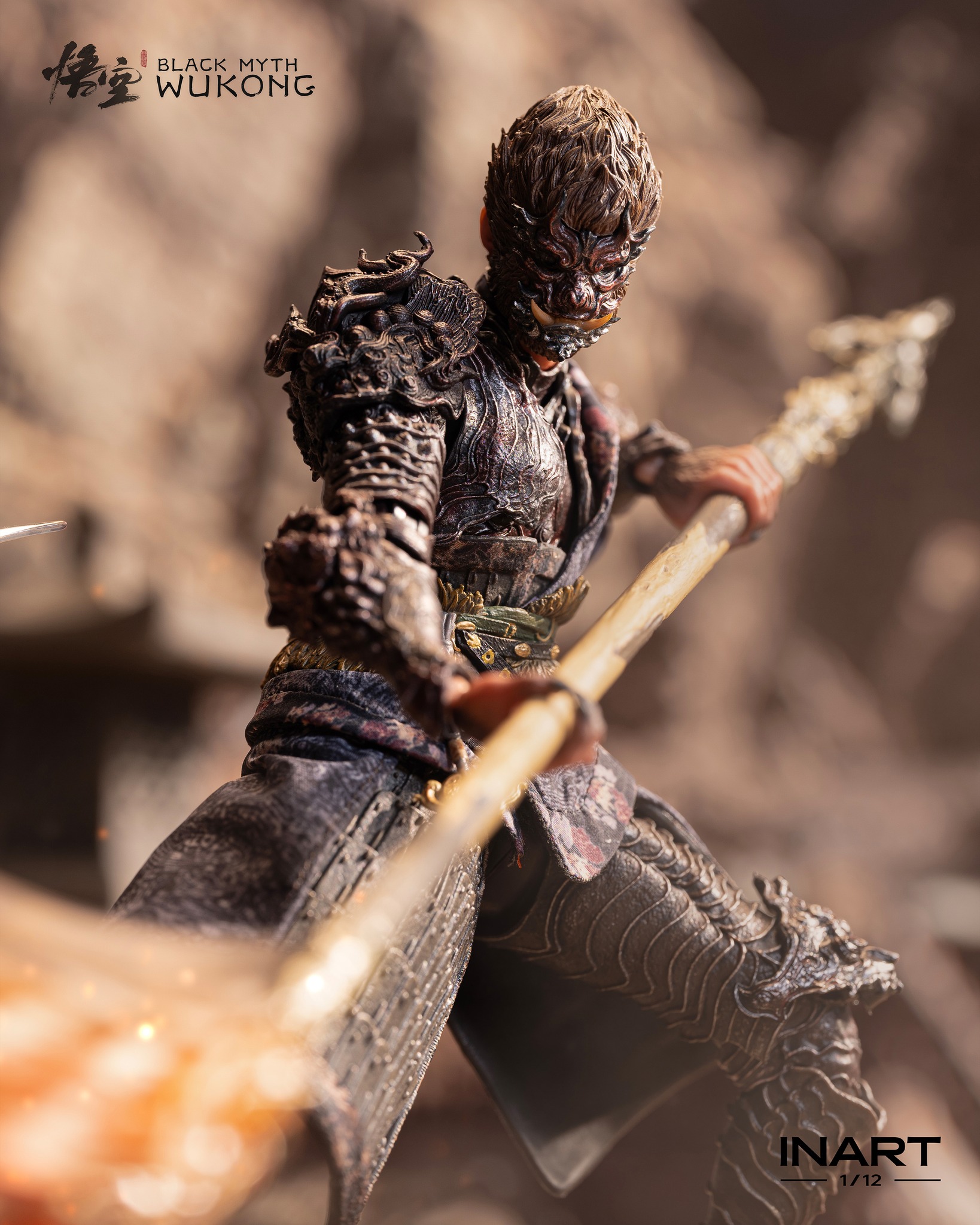 [สั่งจอง]INART 1/12 : Black Myth: Wukong - The Destined One in the Bronze Armor Set