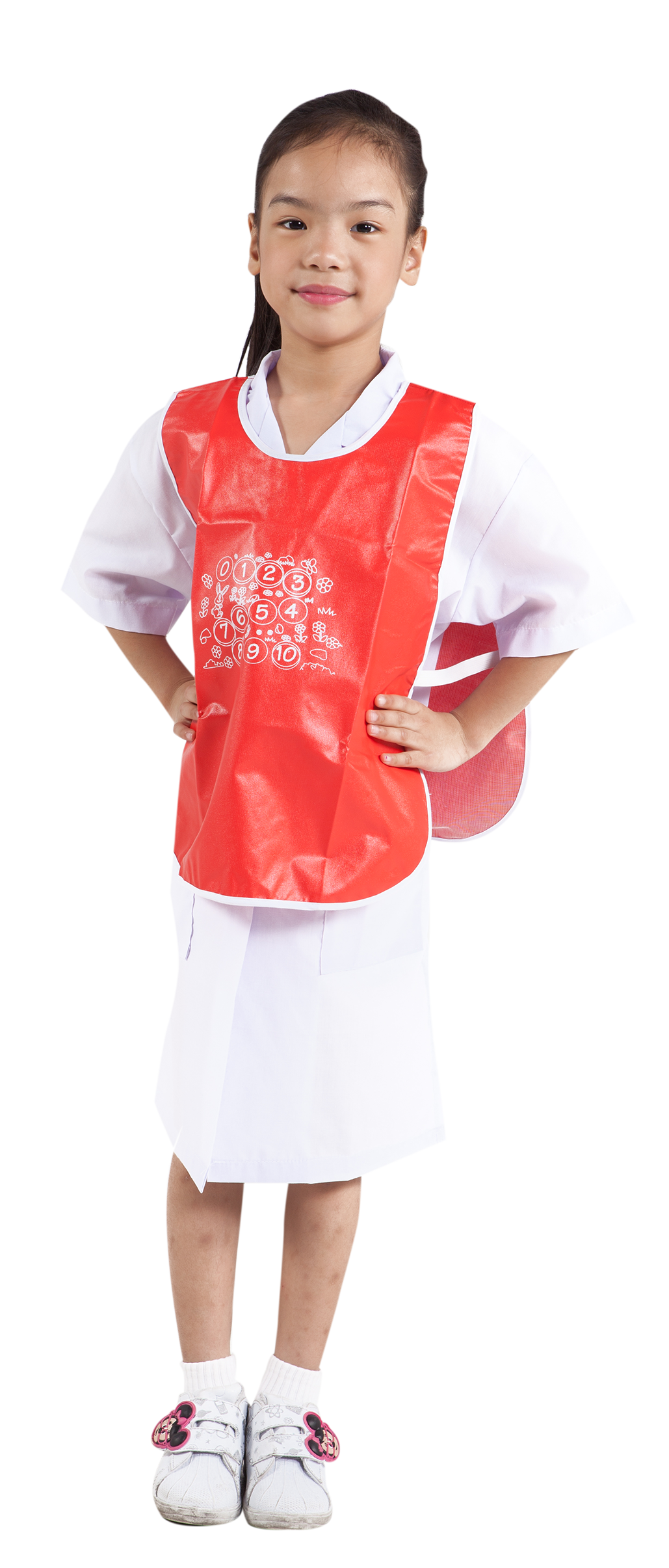 01319 เอี๊ยมยางสำหรับเด็กอนุบาล, เอี๊ยมกันเปื้อนทานอาหาร, ผ้ายางกันเปื้อน