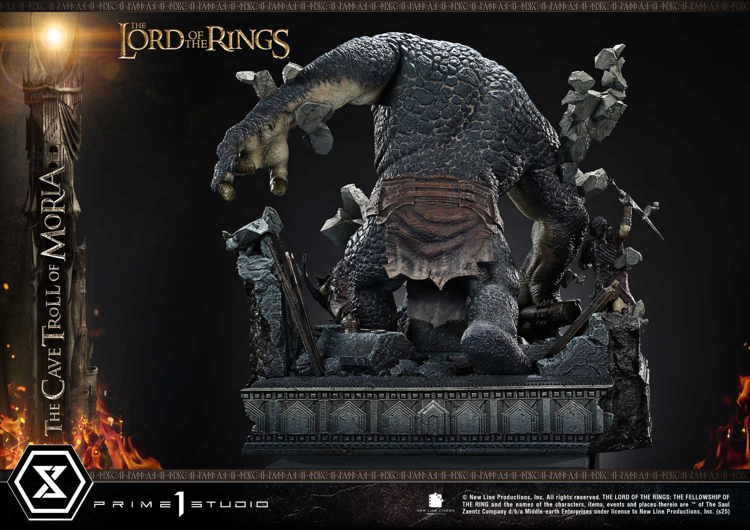 [สั่งจอง]Prime 1 Studio MLOTR-13: Cave Troll of Moria (The Lord of the Rings)