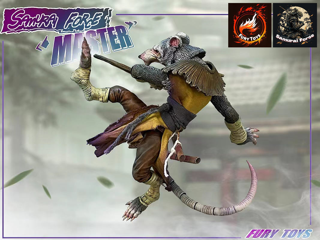 [พร้อมส่ง] Fury toys 1/12 : Samurai Force Wave 2 - The Master (อาจารย์หนู)