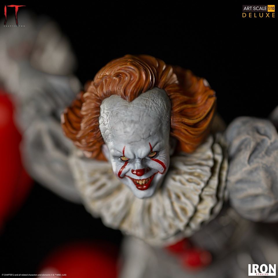 [สั่งจอง]IRON STUDIOS WBHOR31220-10 Art Scale 1/10 IT Chapter Two : Pennywise Deluxe Edition