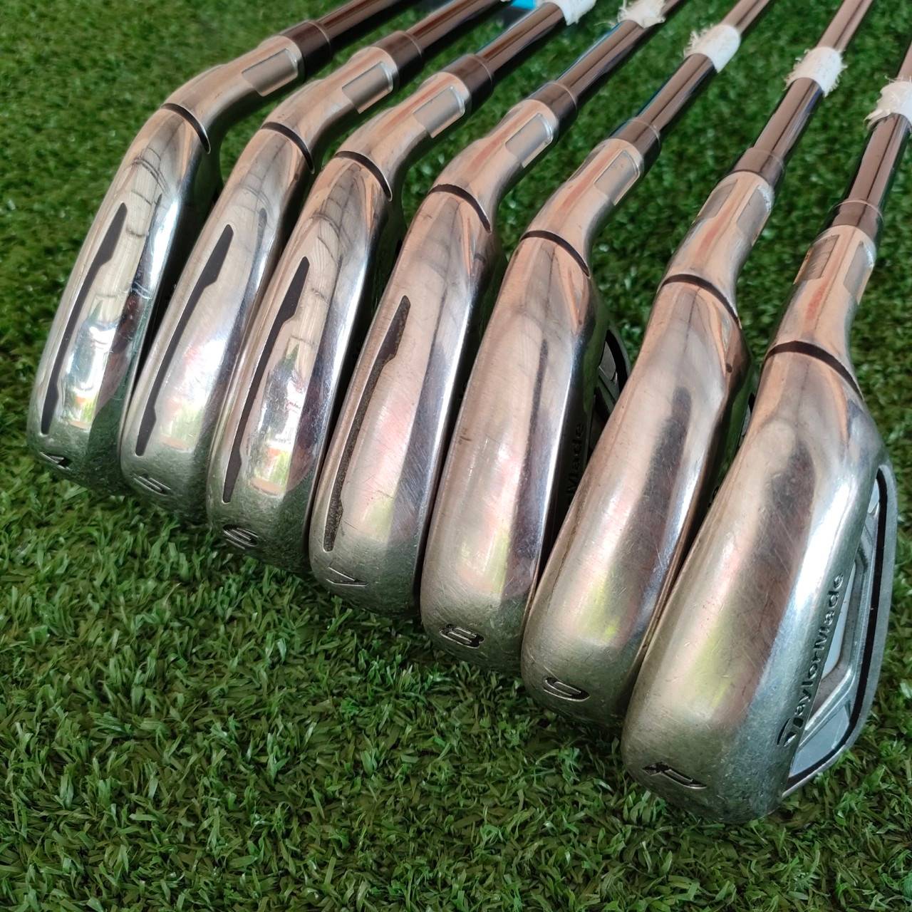 ชุดเหล็ก TAYLORMADE M1 มีเหล็ก 4-9 เเละ PW ก้าน KURO KAGE FLEX S