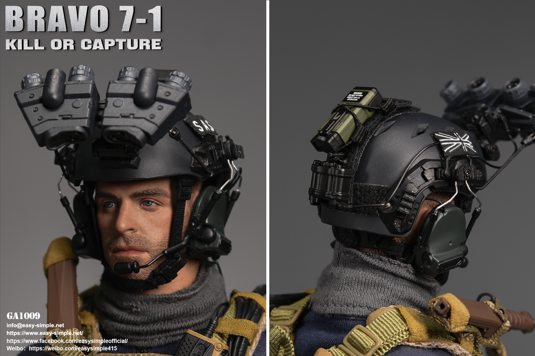 [สั่งจอง] General's Armoury GA1009 1/6 : BRAVO 7-1 KILL OR CAPTURE