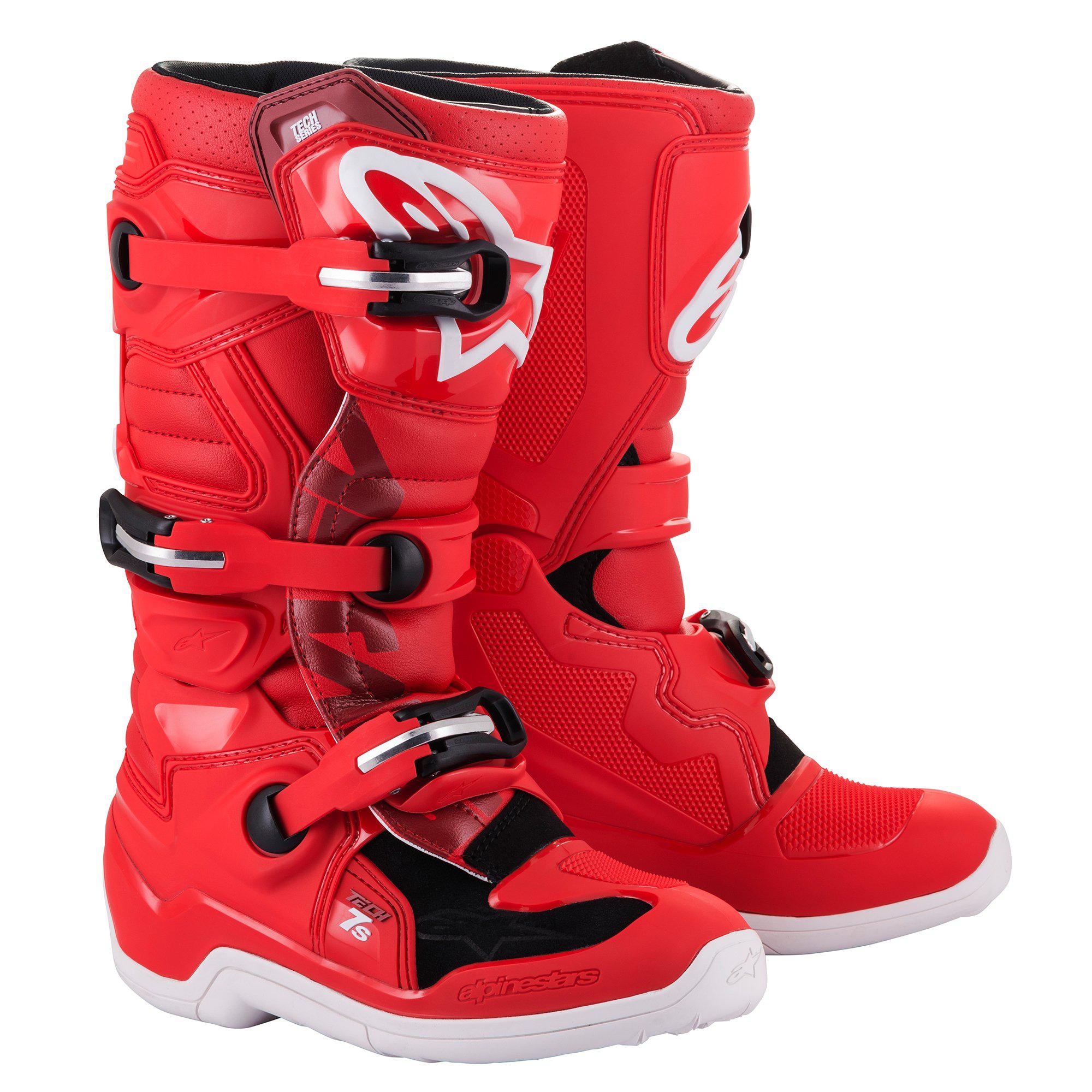 รองเท้าเด็ก Alpinestars Tech 7s Boot - Red