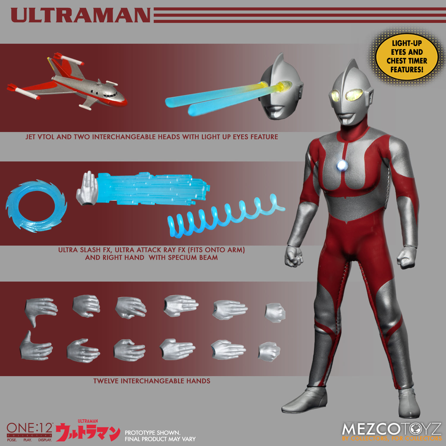 [สั่งจอง]Mezco Toyz ONE:12 COLLECTIVE - Ultraman