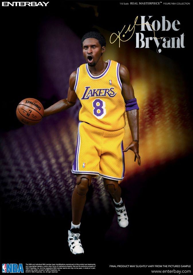 [สั่งจอง]Enterbay 1/6 Scale RM-1065 NBA Collection Kobe Bryant Action Figure