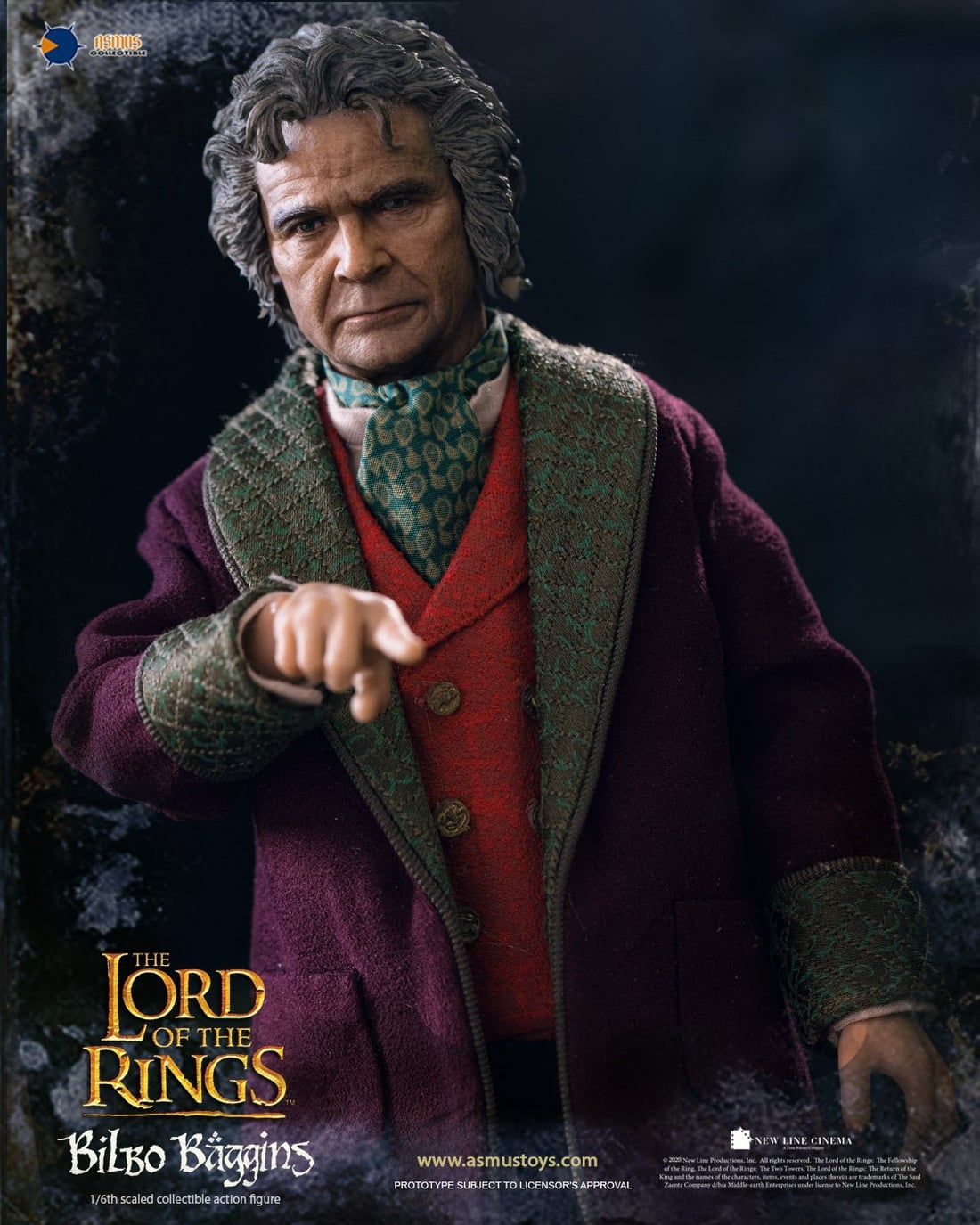 [สั่งจอง]Asmus Toys LOTR31 1/6 : THE LORD OF THE RINGS SERIES - Bilbo Baggins