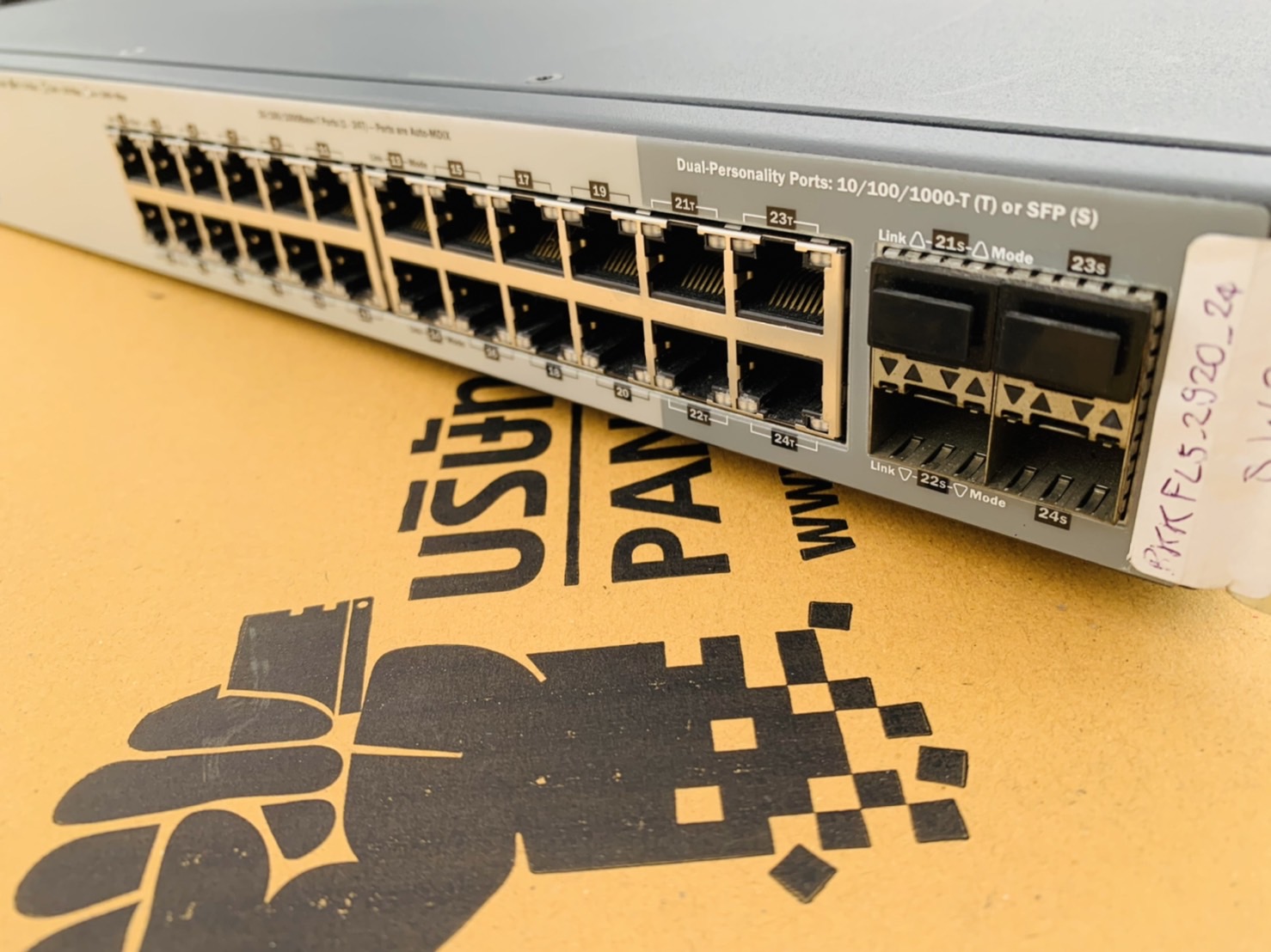 สวิตช์ HP 2920-24G Switch (J9726A) 24-port สินค้ามือสอง มีประกัน
