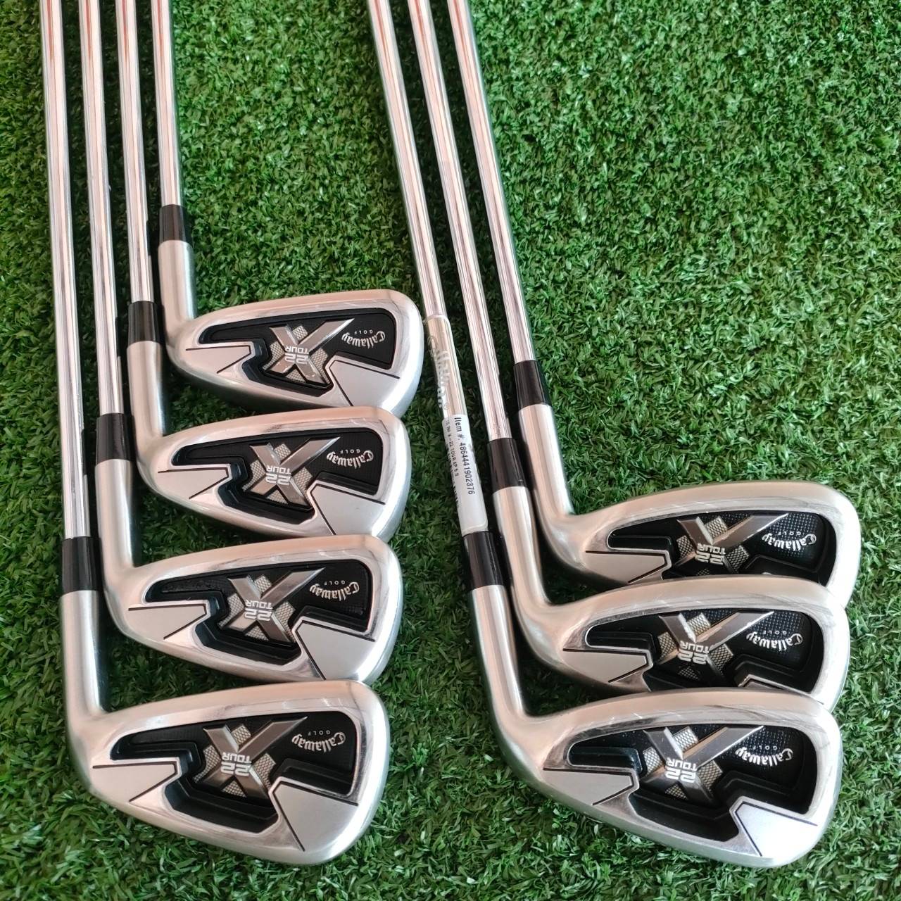 ชุดเหล็ก CALLAWAY X22 TOUR มีเหล็ก 4-9 เเละ PW ก้าน PROJECT X 5.0 ทั้งชุด ตีง่ายมากตามสไตล์ Callaway วัสดุพรีเมี่ยม ก้านก็ดีมาก ลดการสั่น ตีแม่นยำมั่นคง!!ไม้กอล์ฟมือสอง ของแท้ BY NakaraLuxurious