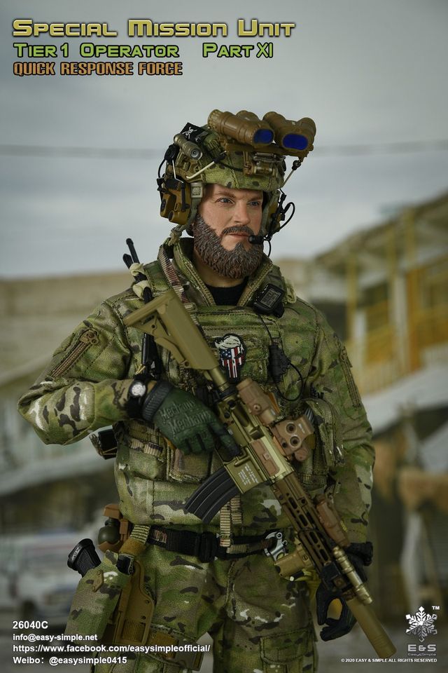 [สั่งจอง]Easy&Simple 26040C 1/6 : SMU Tier 1 Operator Part XI Quick Response Force