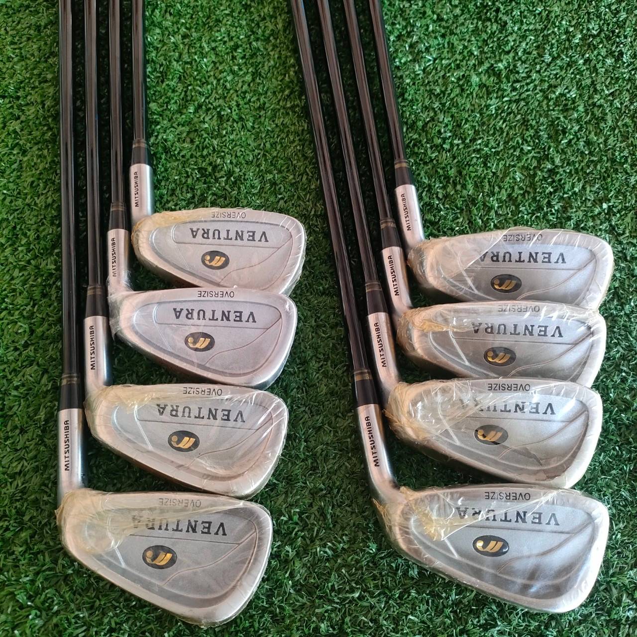 ชุดเหล็ก VENTURA OVERSIZE ของใหม่!! มีเหล็ก 3-9 เเละ PW ก้าน VENTURA FLEX R เหล็กใบใหญ่ CAVITY ลึกตีง่ายมาก!! มือหนึ่ง ของแท้ BY NakaraLuxurious