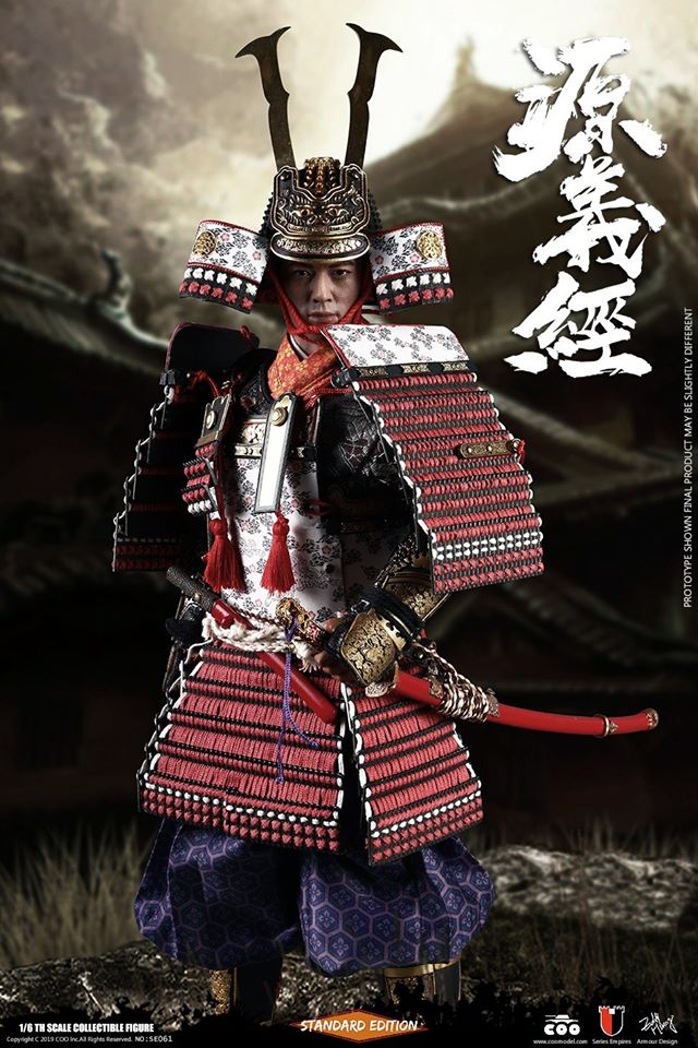 [สั่งจอง]COOMODEL SE061 1/6 MINAMOTO NO YOSHITSUNE (STANDARD VERSION)