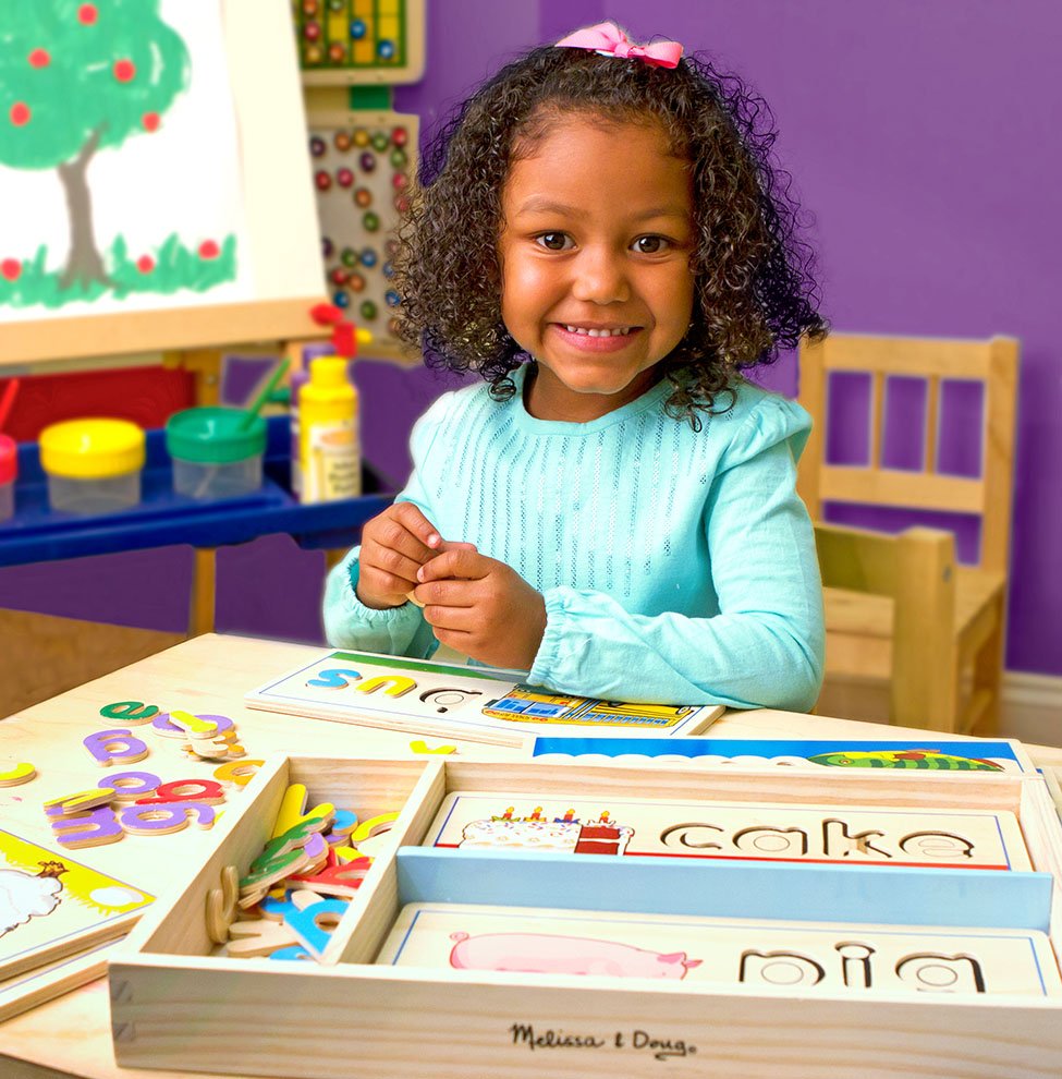 ชุดผสมคำศัพท์ บอร์ดสะกดคำ 2 ด้าน Melissa & Doug See and Spell