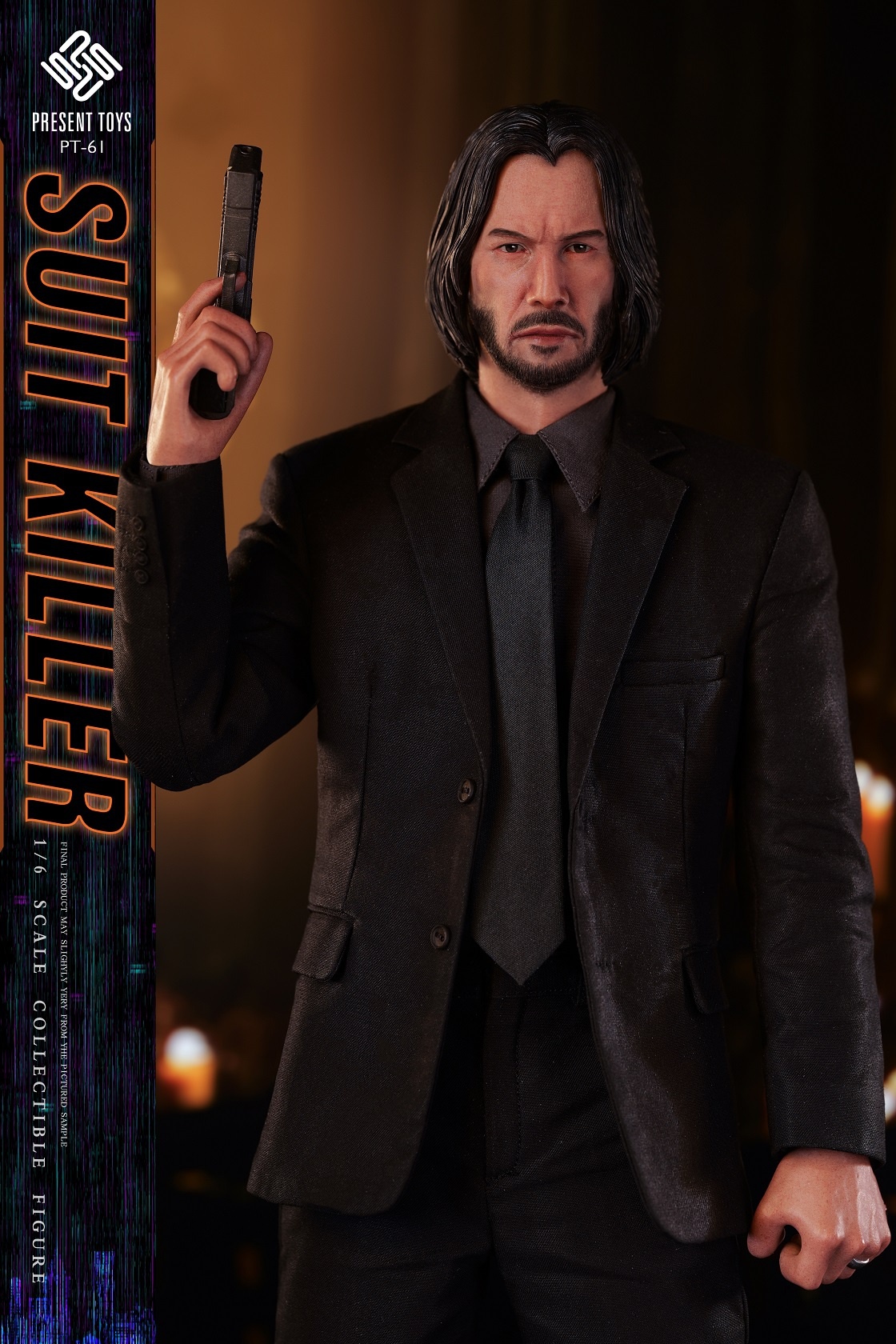 สั่งจอง]PRESENT TOYS PT-sp61 1/6 ：Suit Killer - Toxtoysshop
